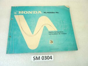 Catalogo parti ricambio Honda XL400S R ricambi ORIGINALE eng fra Parts Catalog dim 21,5 x 28 cm