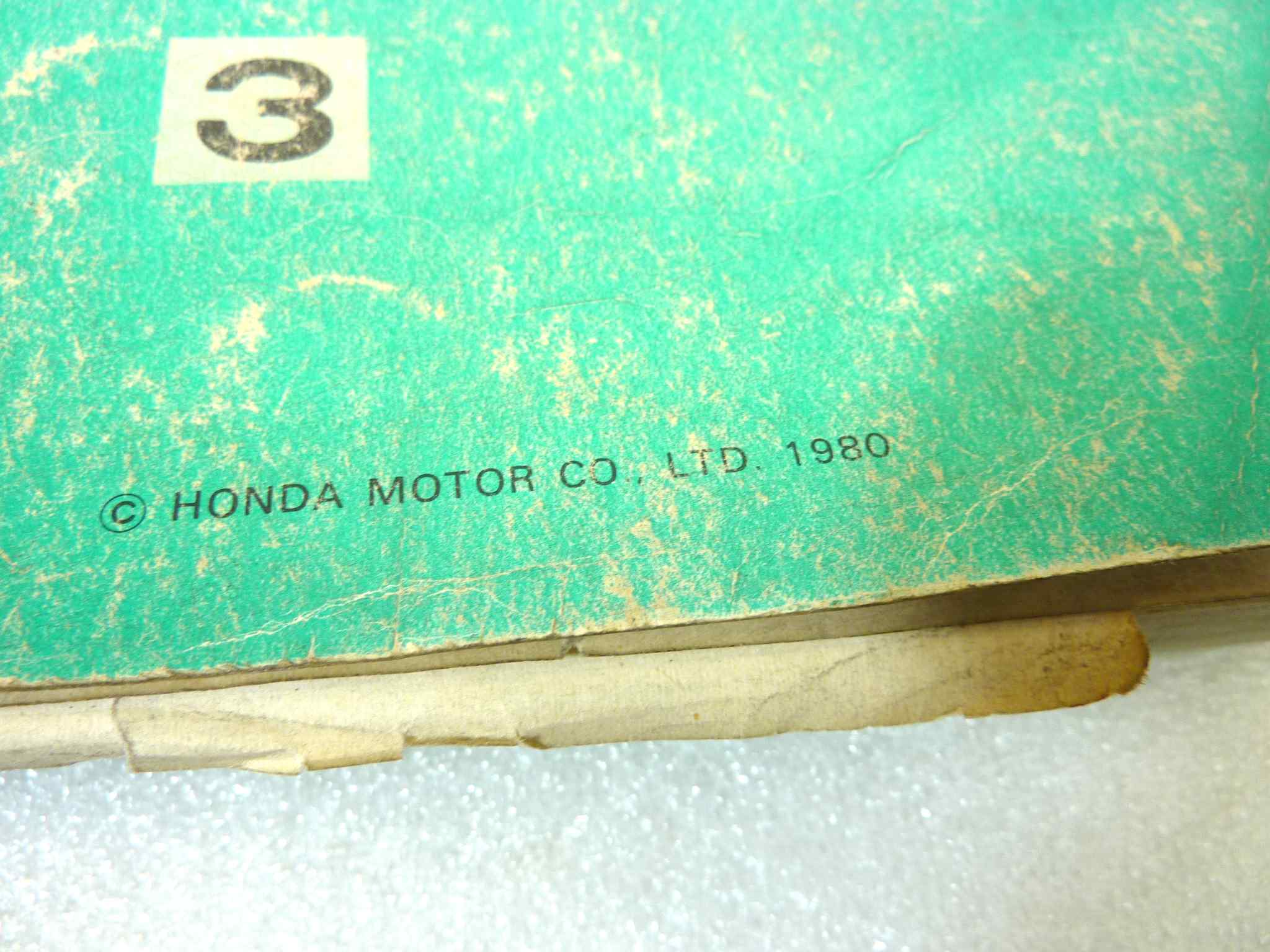 Catalogo parti ricambio Honda CX500C D ricambi ORIGINALE eng fra ger esp Parts Catalog dim 21,5 x 28 cm - immagine 2