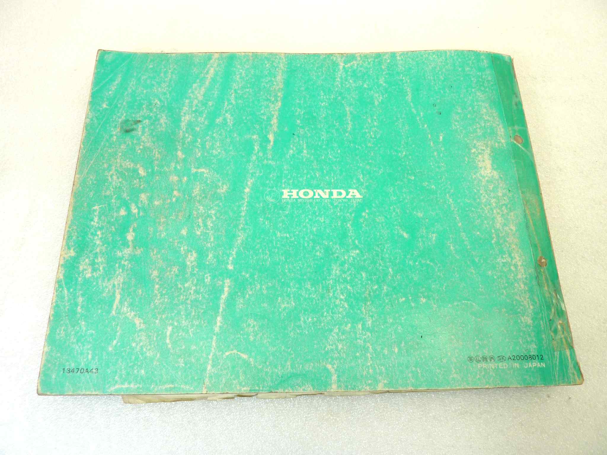 Catalogo parti ricambio Honda CX500C D ricambi ORIGINALE eng fra ger esp Parts Catalog dim 21,5 x 28 cm - immagine 3