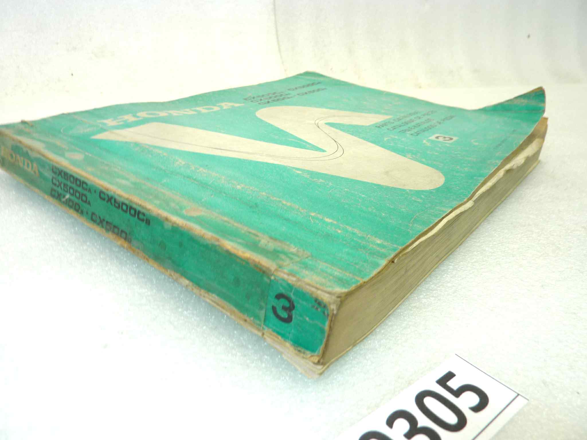 Catalogo parti ricambio Honda CX500C D ricambi ORIGINALE eng fra ger esp Parts Catalog dim 21,5 x 28 cm - immagine 8