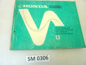 Catalogo parti ricambio Honda CX400 500 E ricambi ORIGINALE eng fra ger esp Parts Catalog dim 21,5 x 28 cm