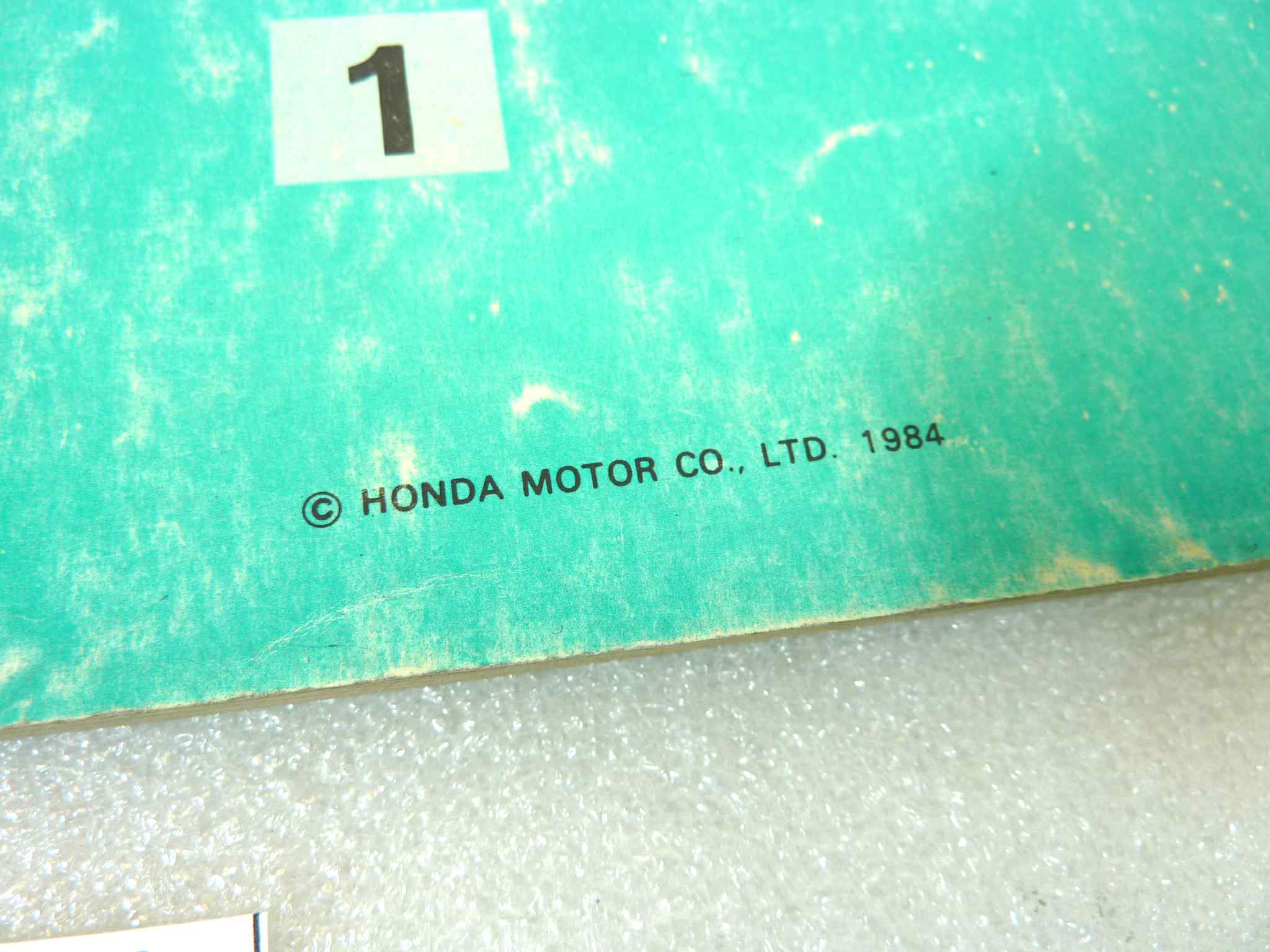 Catalogo parti ricambio Honda VF500F II ricambi ORIGINALE eng fra ger Parts Catalog dim 21,5 x 28 cm - immagine 2