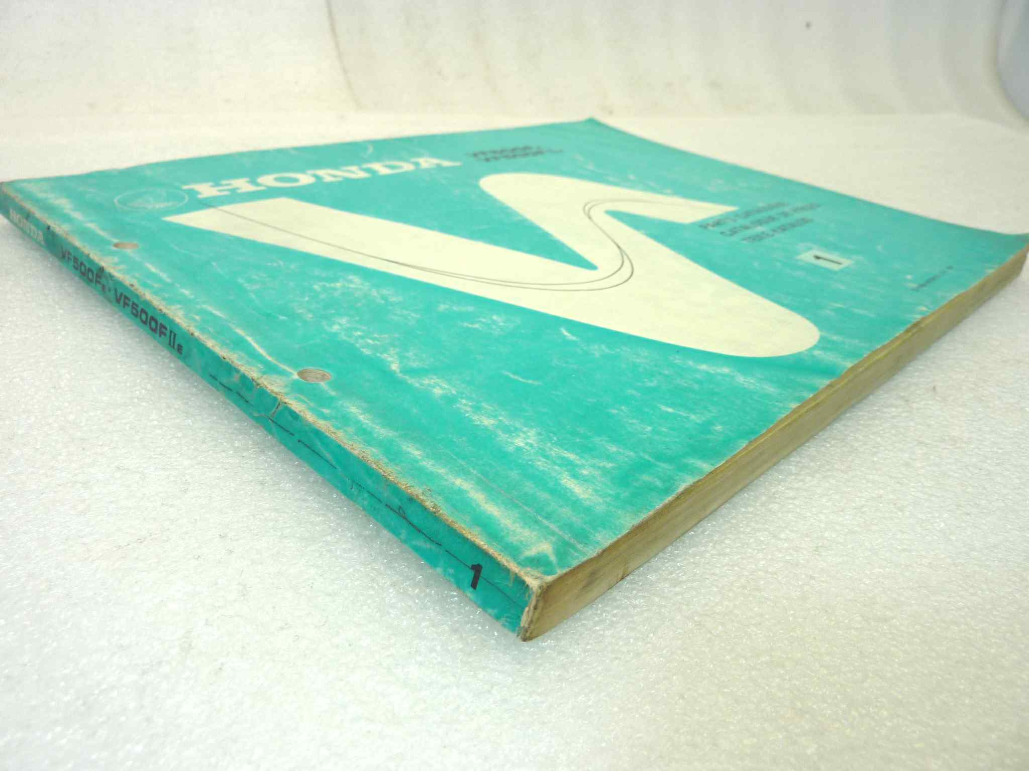 Catalogo parti ricambio Honda VF500F II ricambi ORIGINALE eng fra ger Parts Catalog dim 21,5 x 28 cm - immagine 6