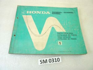 Catalogo parti ricambio Honda CX500C D ricambi ORIGINALE eng fra ger esp Parts Catalog dim 21,5 x 28 cm