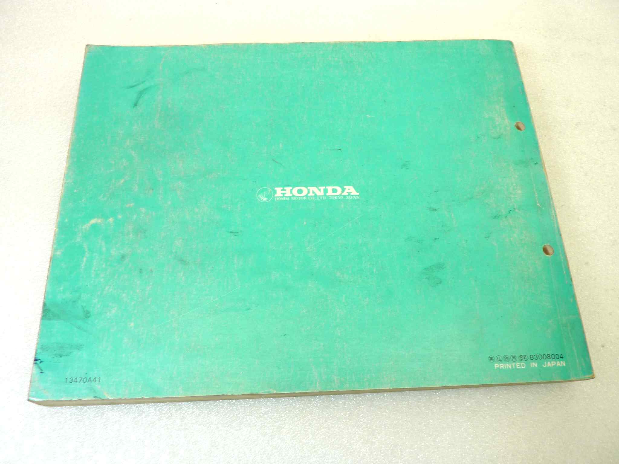 Catalogo parti ricambio Honda CX500C D ricambi ORIGINALE eng fra ger esp Parts Catalog dim 21,5 x 28 cm - immagine 3