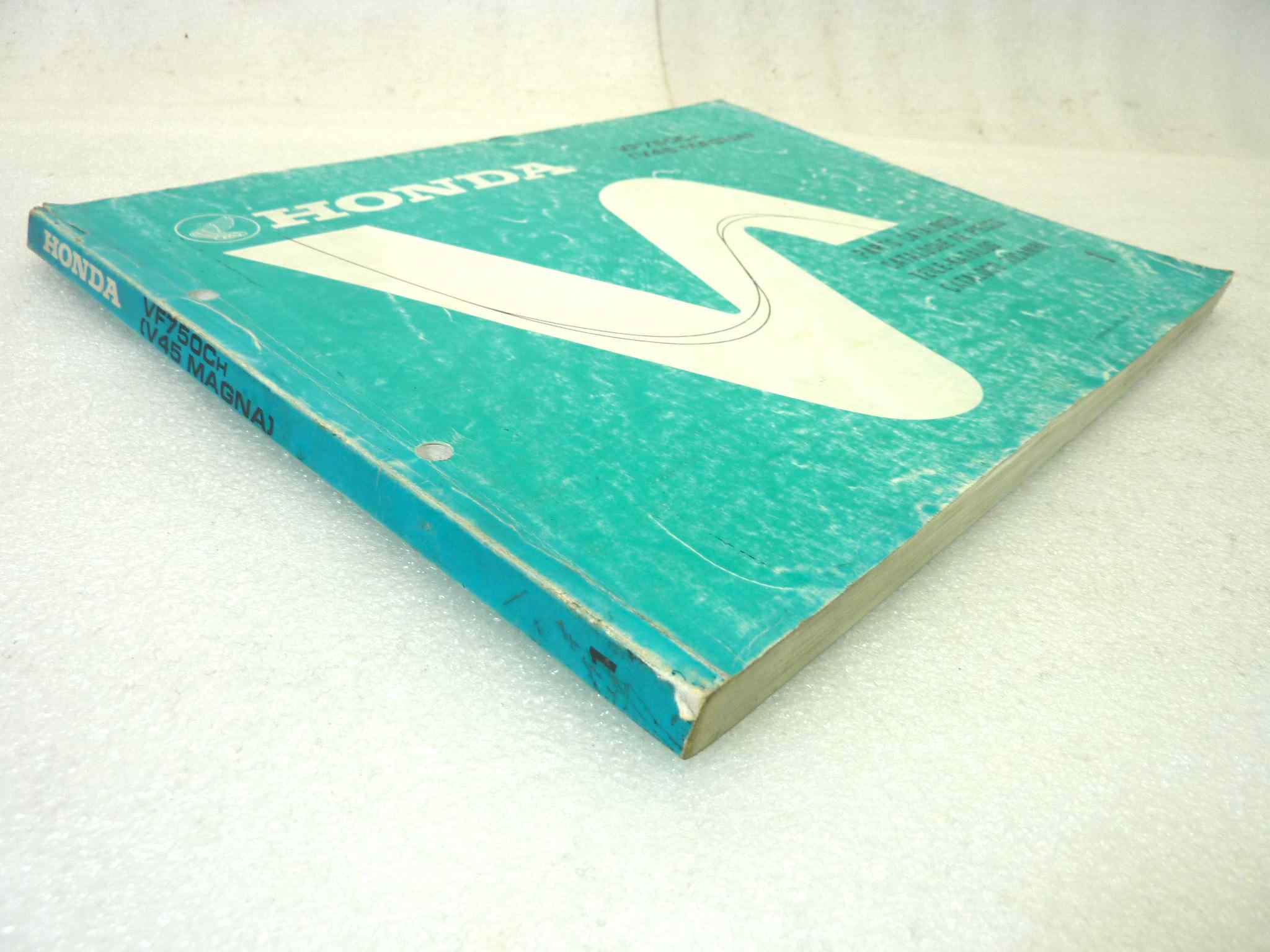Catalogo parti ricambio Honda VF750C V45 Magna ricambi ORIGINALE ita eng fra ger Parts Catalog dim 21,5 x 28 cm - immagine 7
