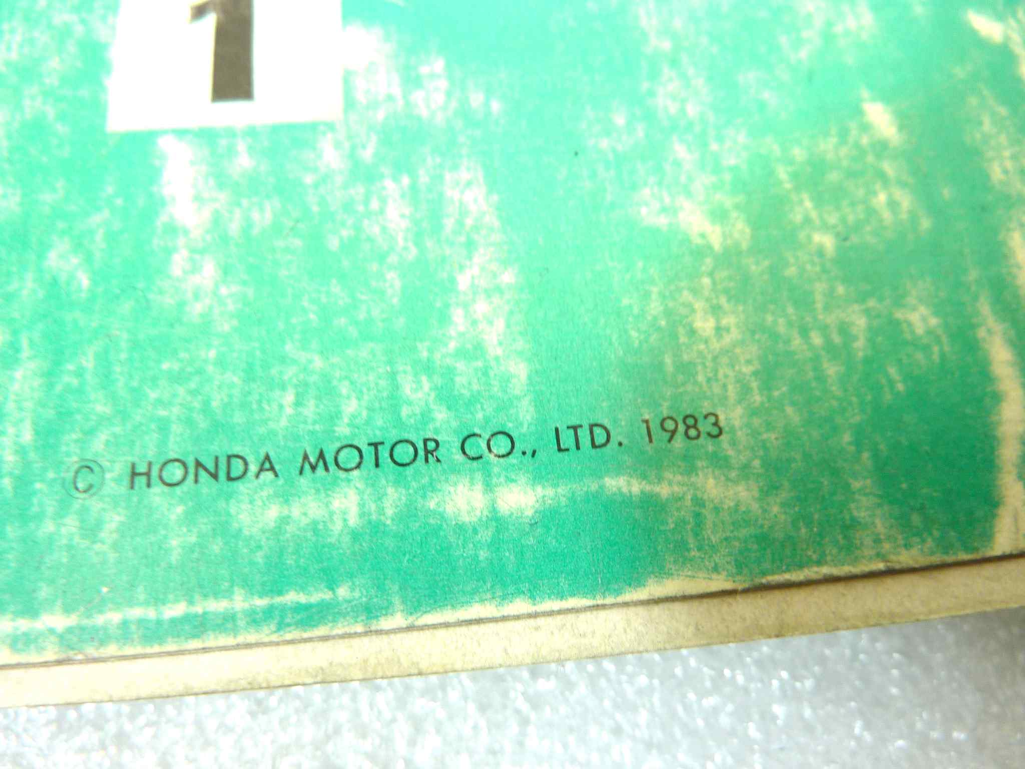 Catalogo parti ricambio Honda VF750F V45 Interceptor ricambi ORIGINALE eng fra ger esp Parts Catalog dim 21,5 x 28 cm - immagine 2