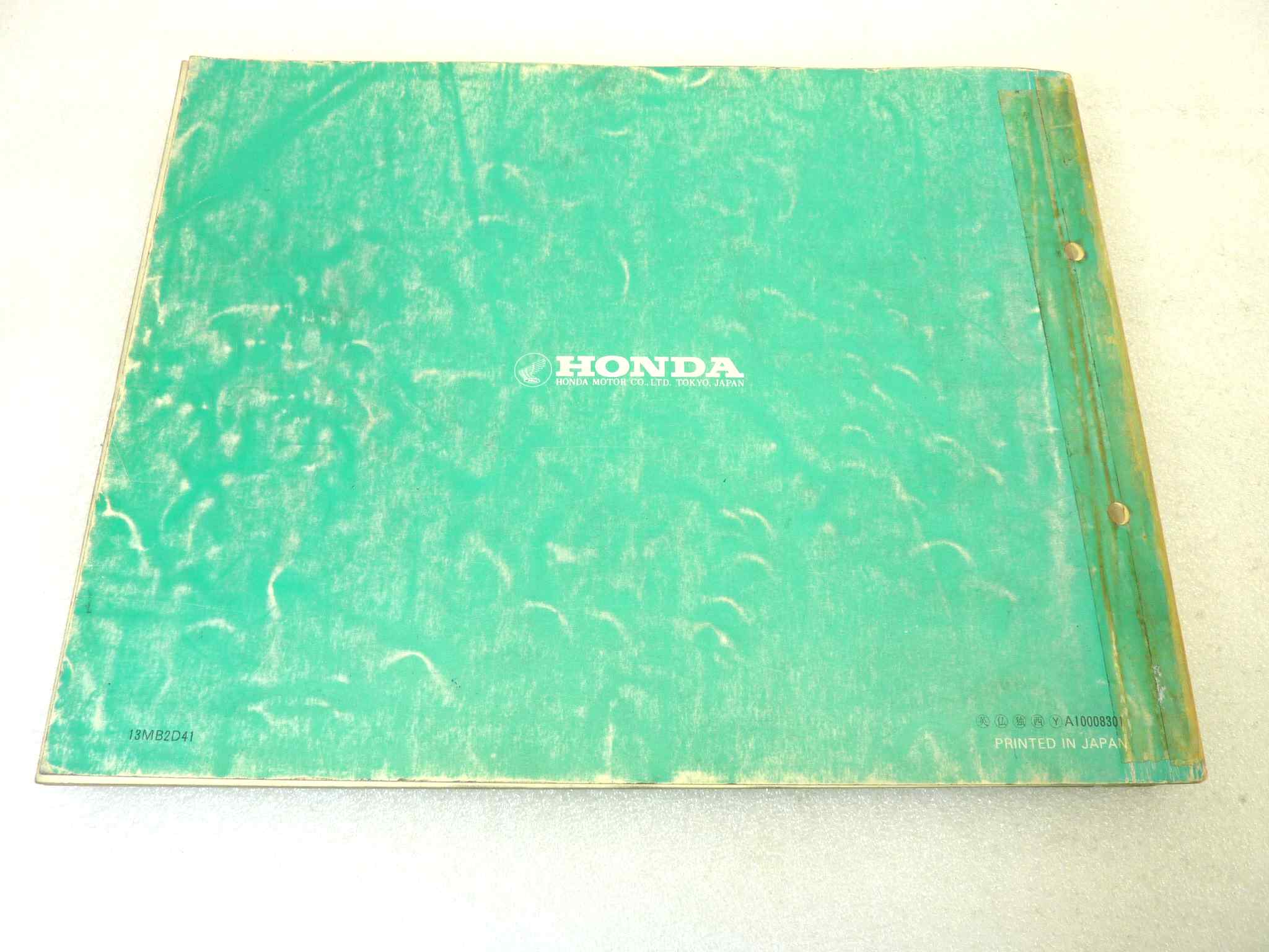 Catalogo parti ricambio Honda VF750F V45 Interceptor ricambi ORIGINALE eng fra ger esp Parts Catalog dim 21,5 x 28 cm - immagine 3