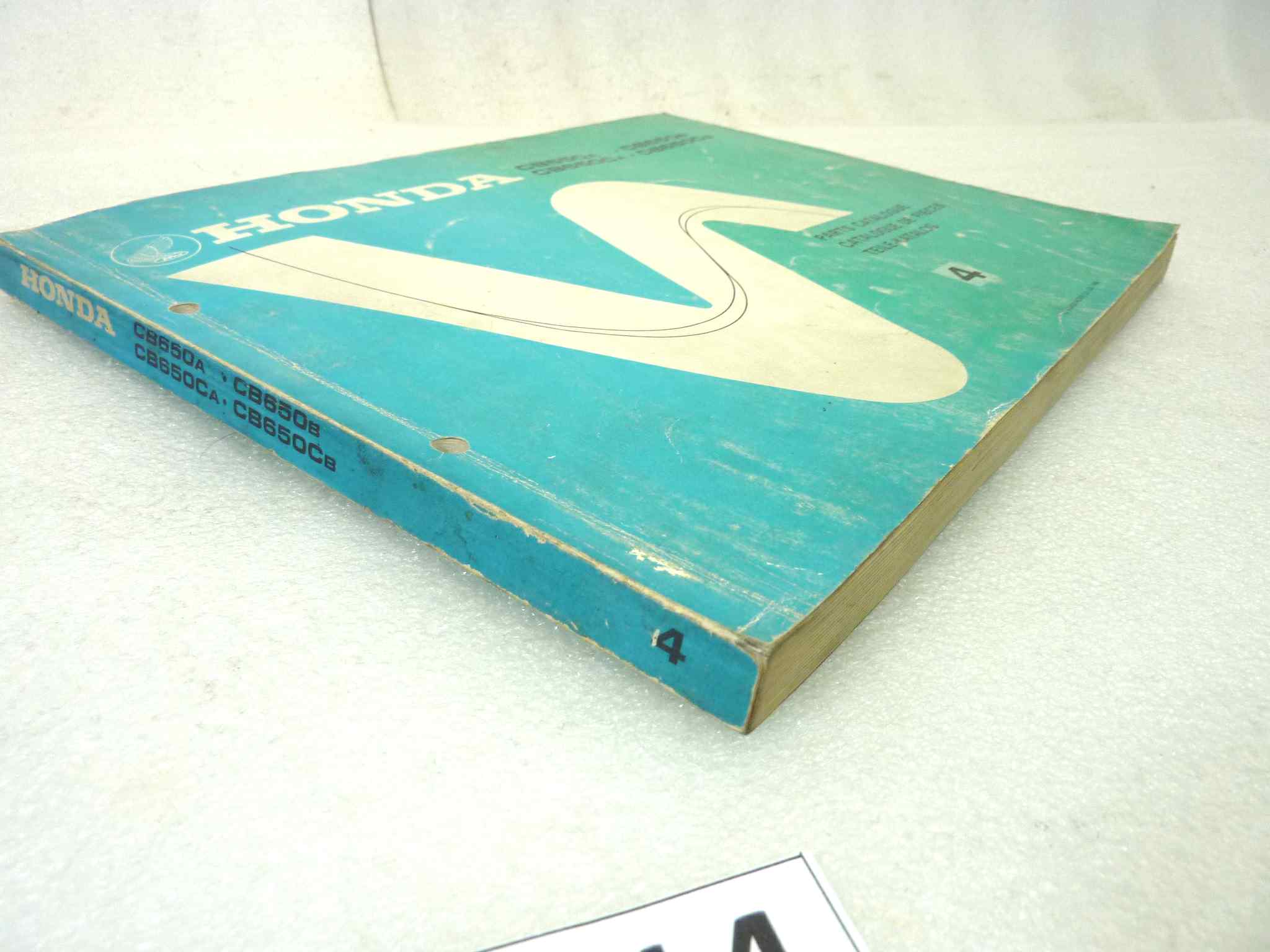 Catalogo parti ricambio Honda CB650 C ricambi ORIGINALE eng fra ger Parts Catalog dim 21,5 x 28 cm - immagine 7
