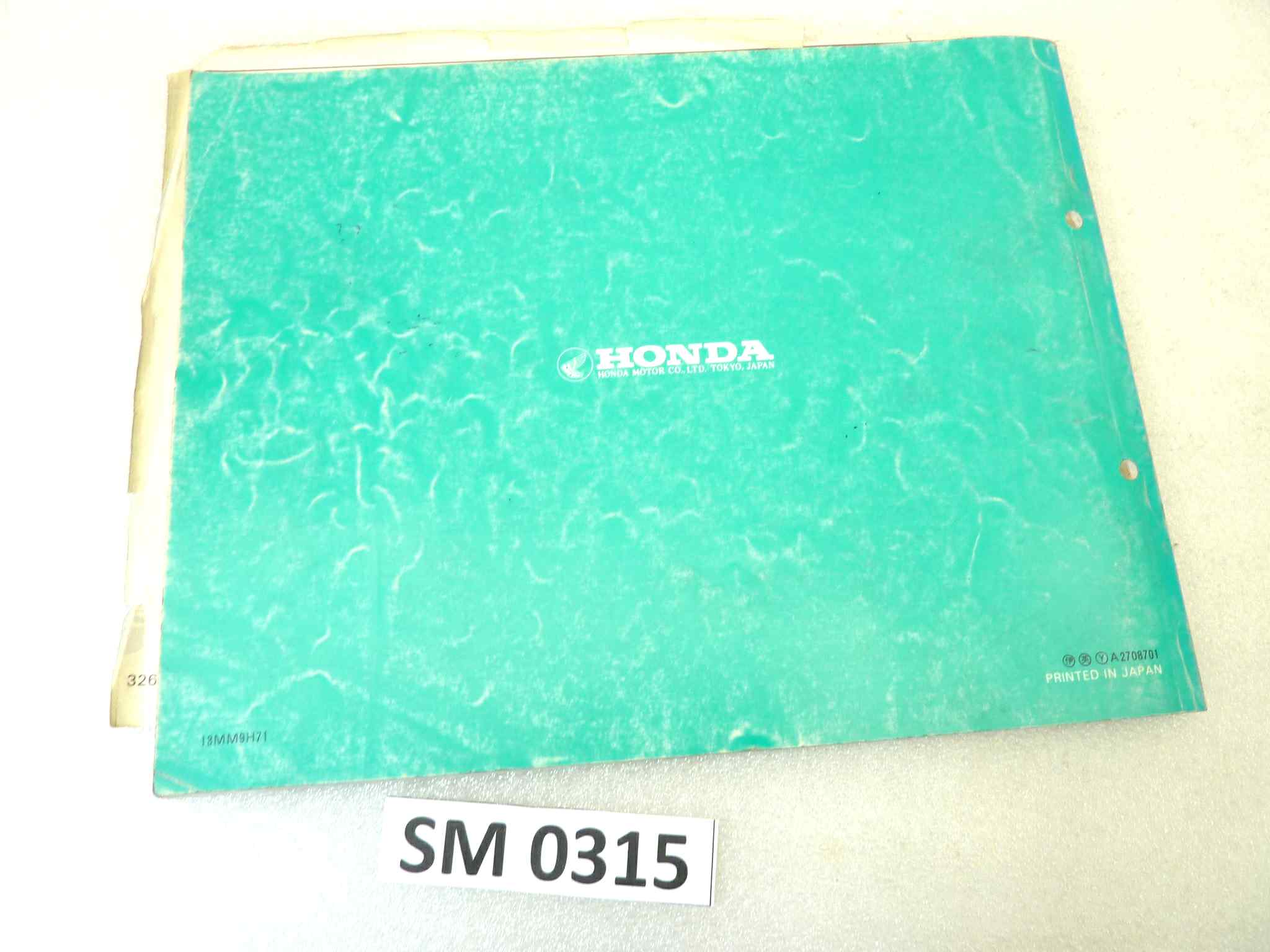 Catalogo parti ricambio Honda XL600V Transalp 1 ricambi ORIGINALE ita eng Parts Catalog dim 21,5 x 28 cm - immagine 3