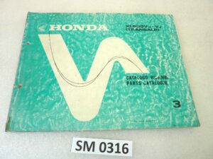 Catalogo parti ricambio Honda XL600V Transalp 3 ricambi ORIGINALE ita eng Parts Catalog dim 21,5 x 28 cm