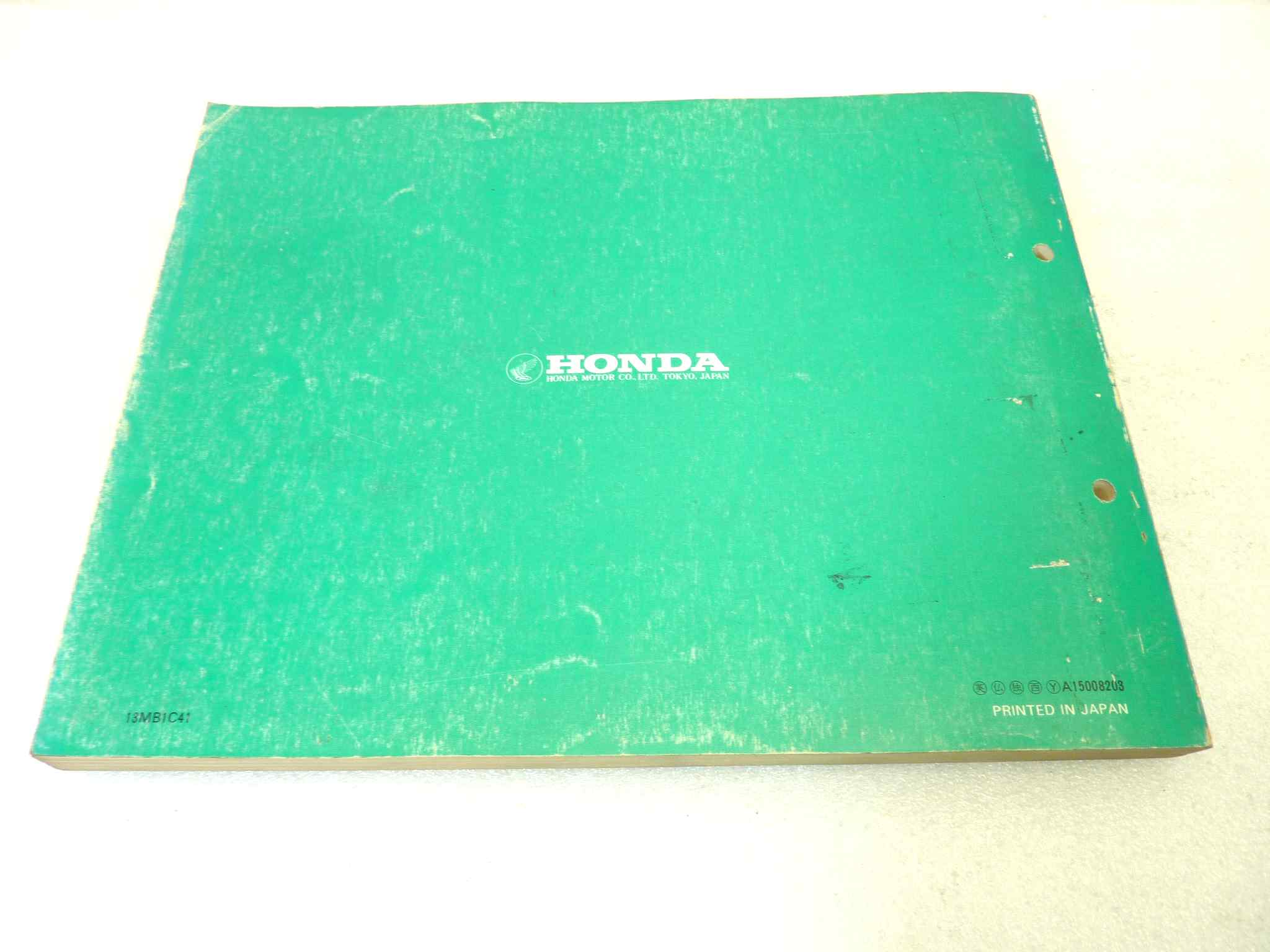 Catalogo parti ricambio Honda VF750 V45 Magna ricambi ORIGINALE eng fra ger esp Parts Catalog dim 21,5 x 28 cm - immagine 3