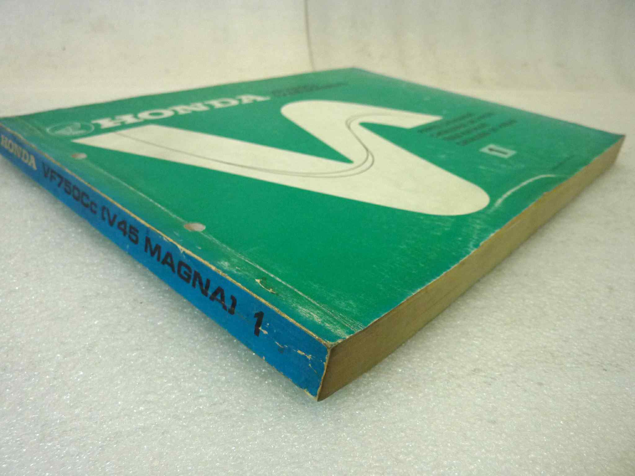 Catalogo parti ricambio Honda VF750 V45 Magna ricambi ORIGINALE eng fra ger esp Parts Catalog dim 21,5 x 28 cm - immagine 7