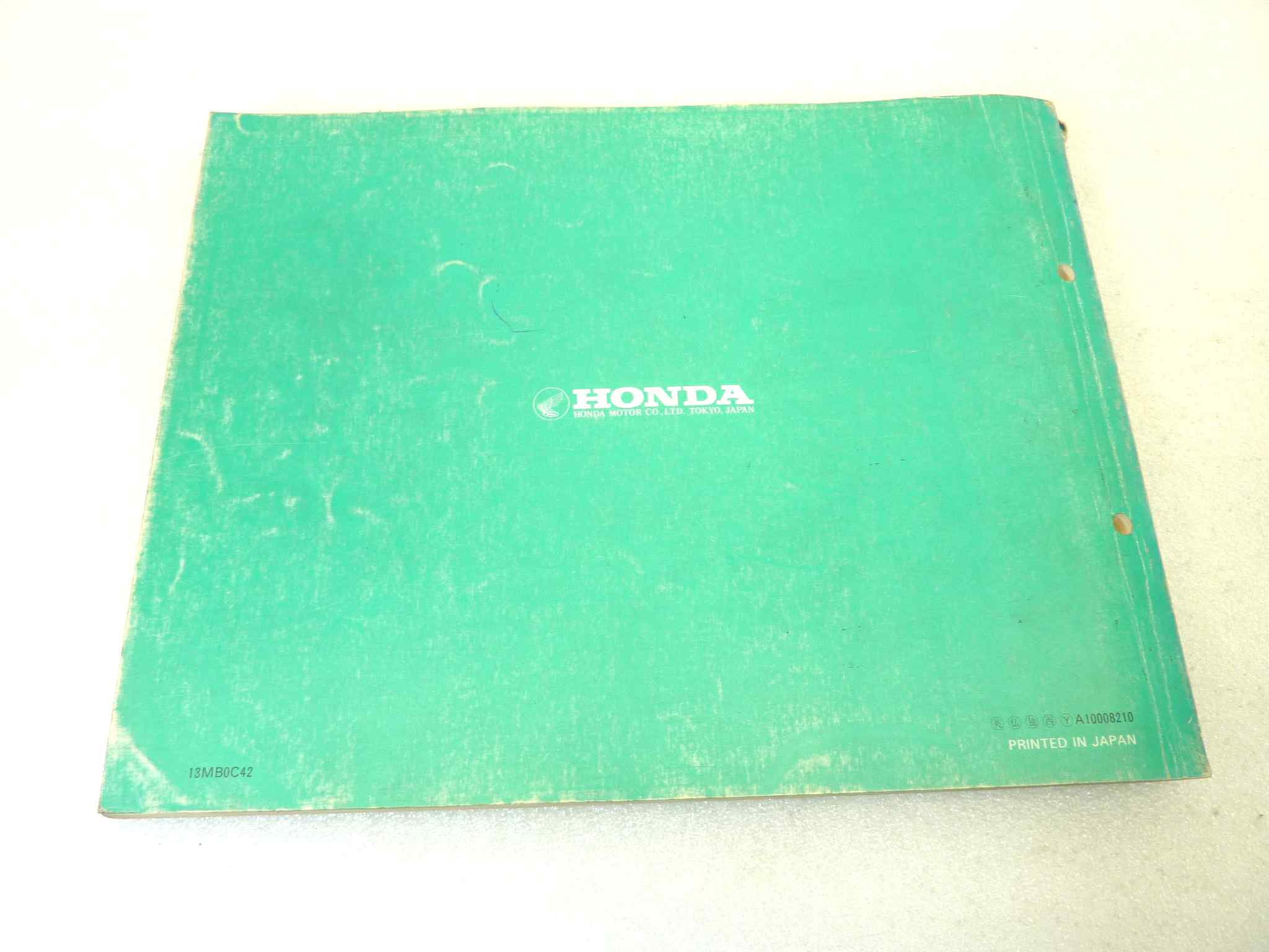 Catalogo parti ricambio Honda VF750S V45 Sabre 2 ricambi ORIGINALE eng fra ger esp Parts Catalog dim 21,5 x 28 cm - immagine 3