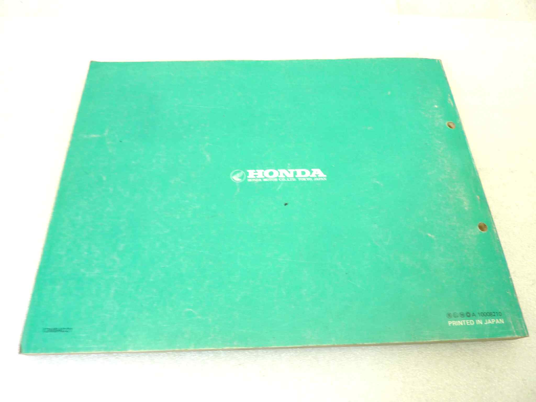 Catalogo parti ricambio Honda VF1100C V55 Magna 1 ricambi ORIGINALE eng fra ger Parts Catalog dim 21,5 x 28 cm - immagine 3