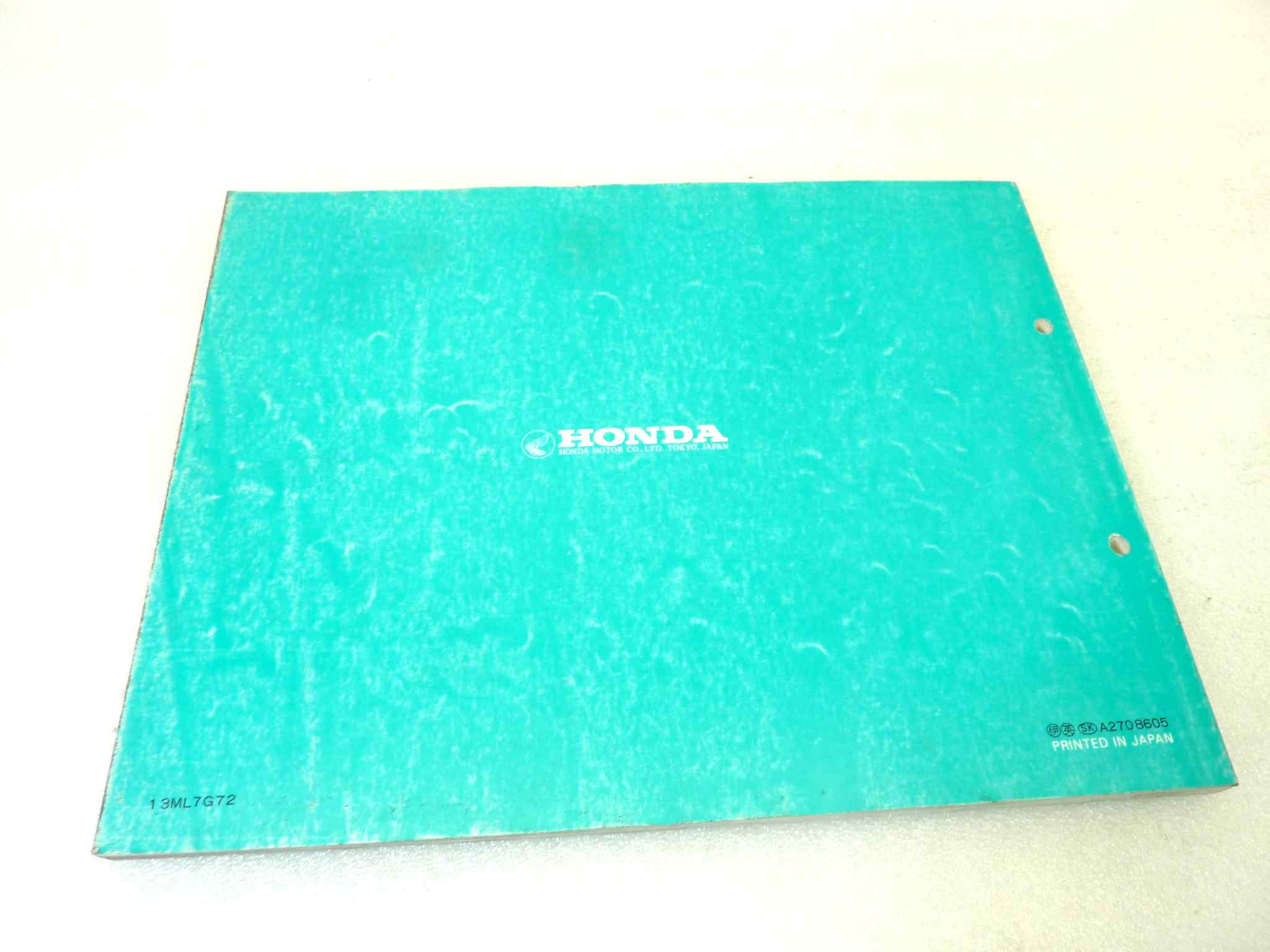 Catalogo parti ricambio Honda VFR750F Interceptor 2 ricambi ORIGINALE ita eng Parts Catalog dim 21,5 x 28 cm - immagine 3