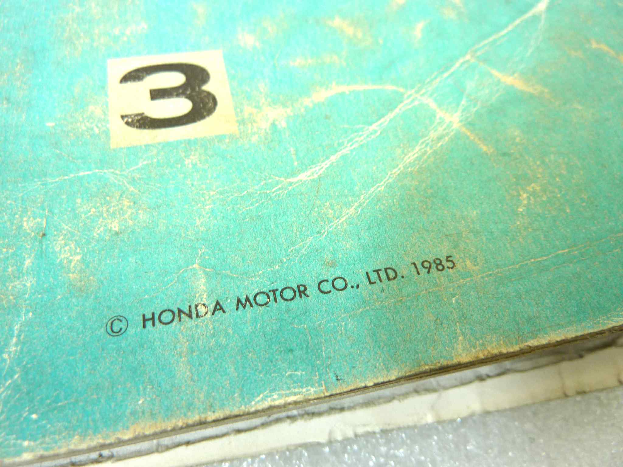 Catalogo parti ricambio Honda VF1000F Interceptor Bol D'Or ricambi ORIGINALE eng fra ger Parts Catalog dim 21,5 x 28 cm - immagine 2