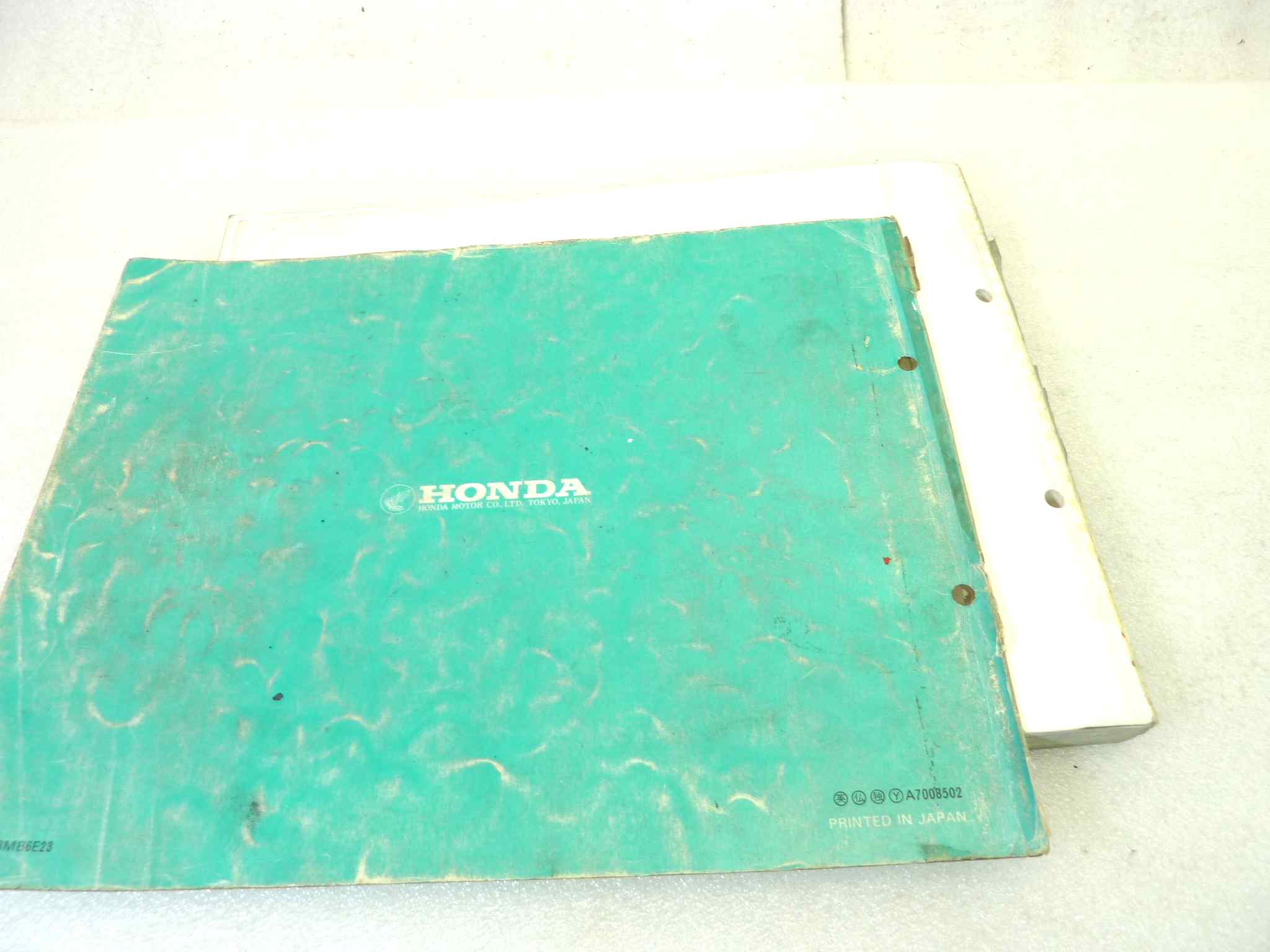 Catalogo parti ricambio Honda VF1000F Interceptor Bol D'Or ricambi ORIGINALE eng fra ger Parts Catalog dim 21,5 x 28 cm - immagine 4