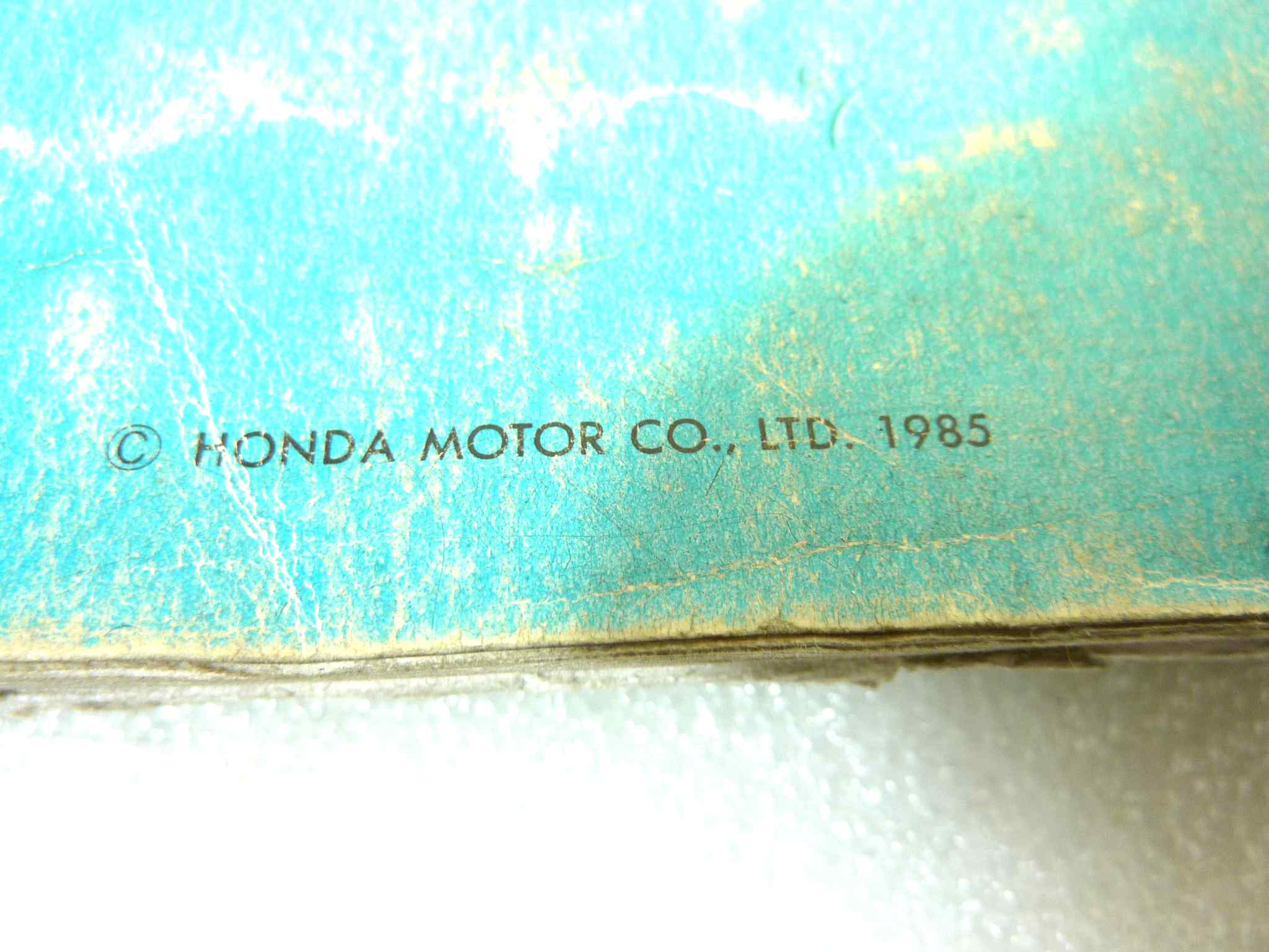 Catalogo parti ricambio Honda CBX750F 4 ricambi ORIGINALE eng fra ger esp Parts Catalog dim 21,5 x 28 cm - immagine 2