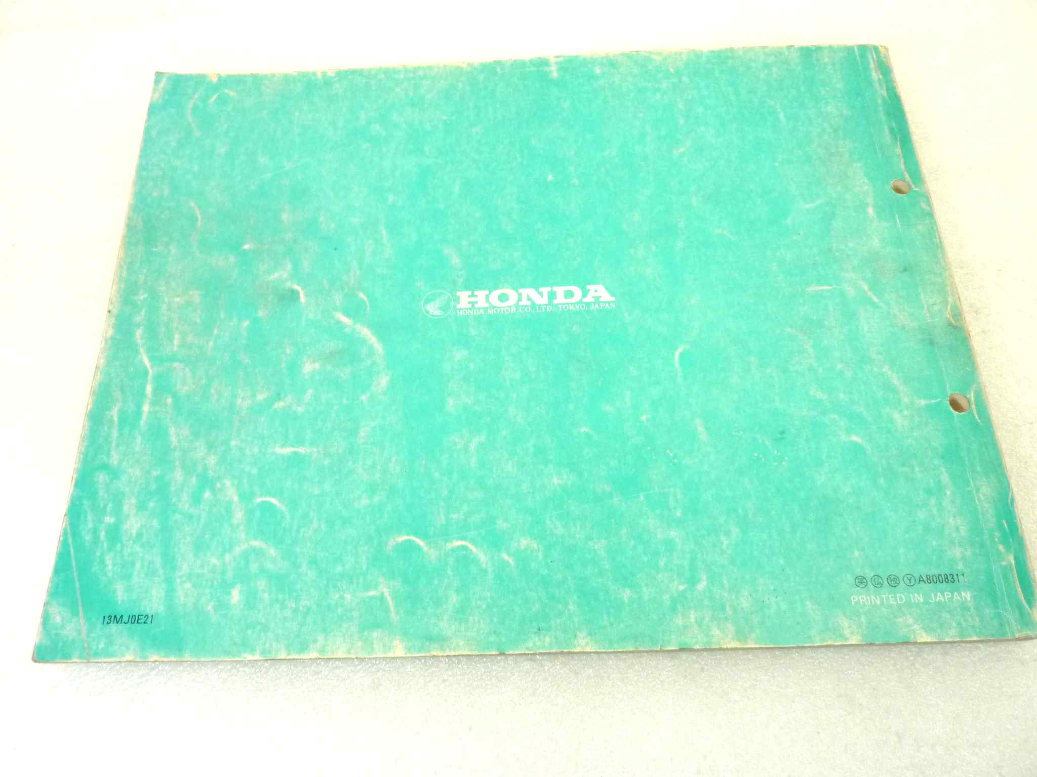 Catalogo parti ricambio Honda CBX750F ricambi ORIGINALE eng fra ger Parts Catalog dim 21,5 x 28 cm - immagine 3
