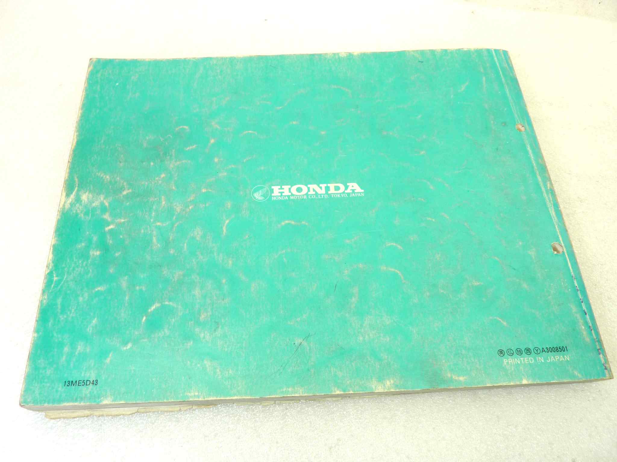 Catalogo parti ricambio Honda CBX600 650 E SC ricambi ORIGINALE eng fra ger esp Parts Catalog dim 21,5 x 28 cm - immagine 3