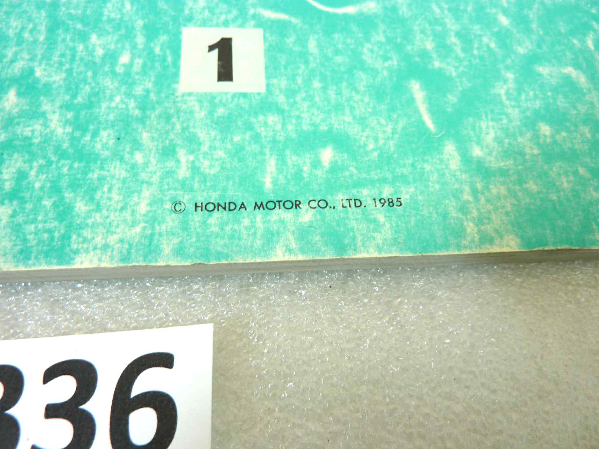 Catalogo parti ricambio Honda XL600LM ricambi ORIGINALE eng fra ger Parts Catalog dim 21,5 x 28 cm - immagine 2
