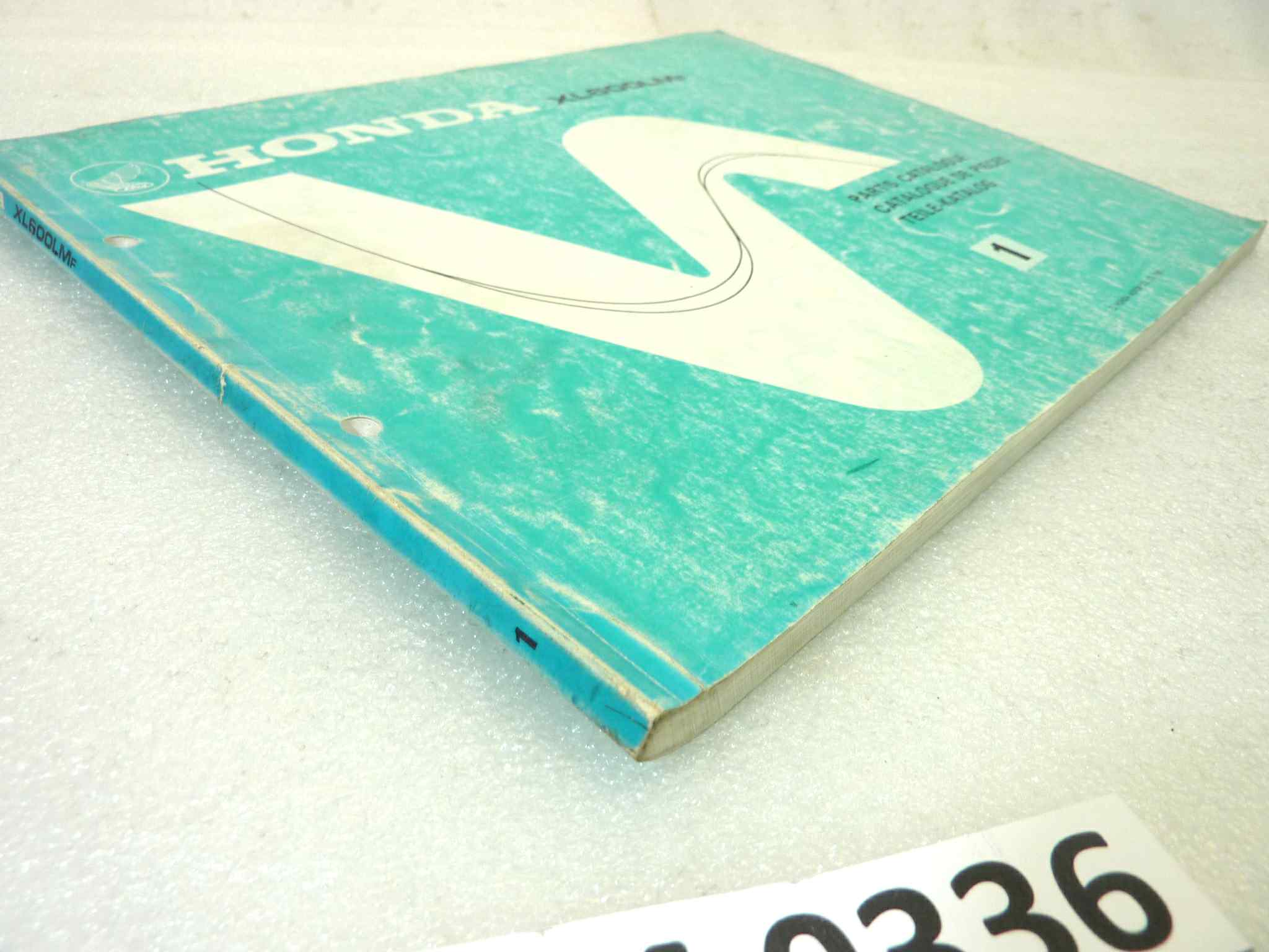 Catalogo parti ricambio Honda XL600LM ricambi ORIGINALE eng fra ger Parts Catalog dim 21,5 x 28 cm - immagine 7