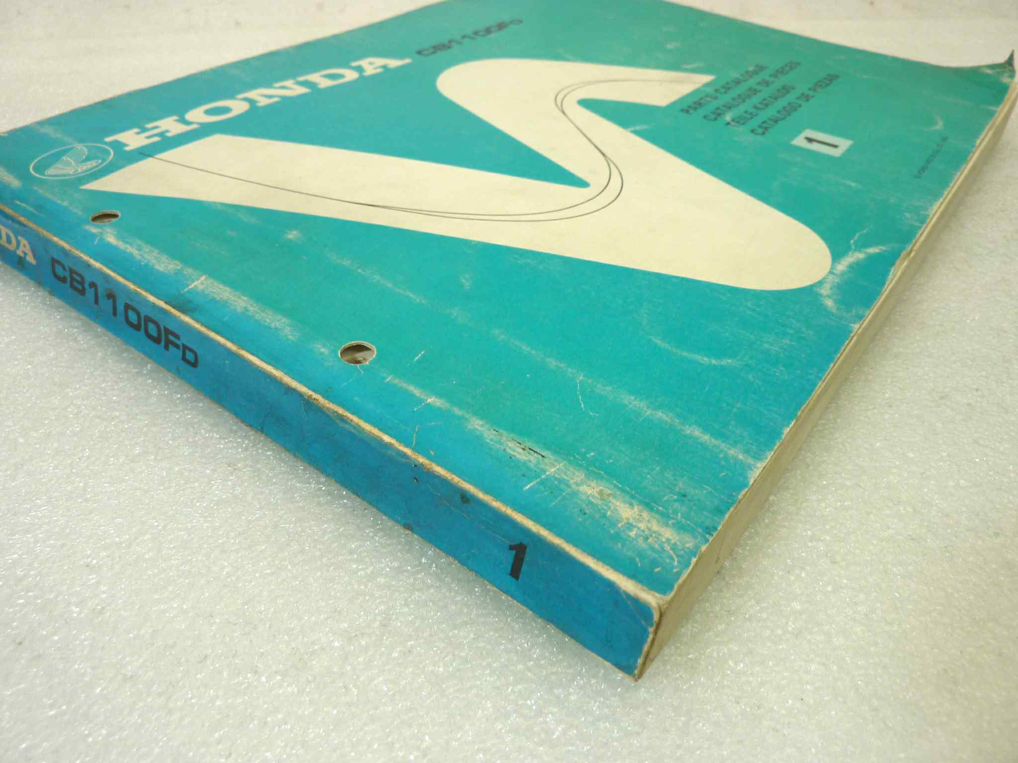 Catalogo parti ricambio Honda CB1100F ricambi ORIGINALE eng fra ger esp Parts Catalog dim 21,5 x 28 cm - immagine 6