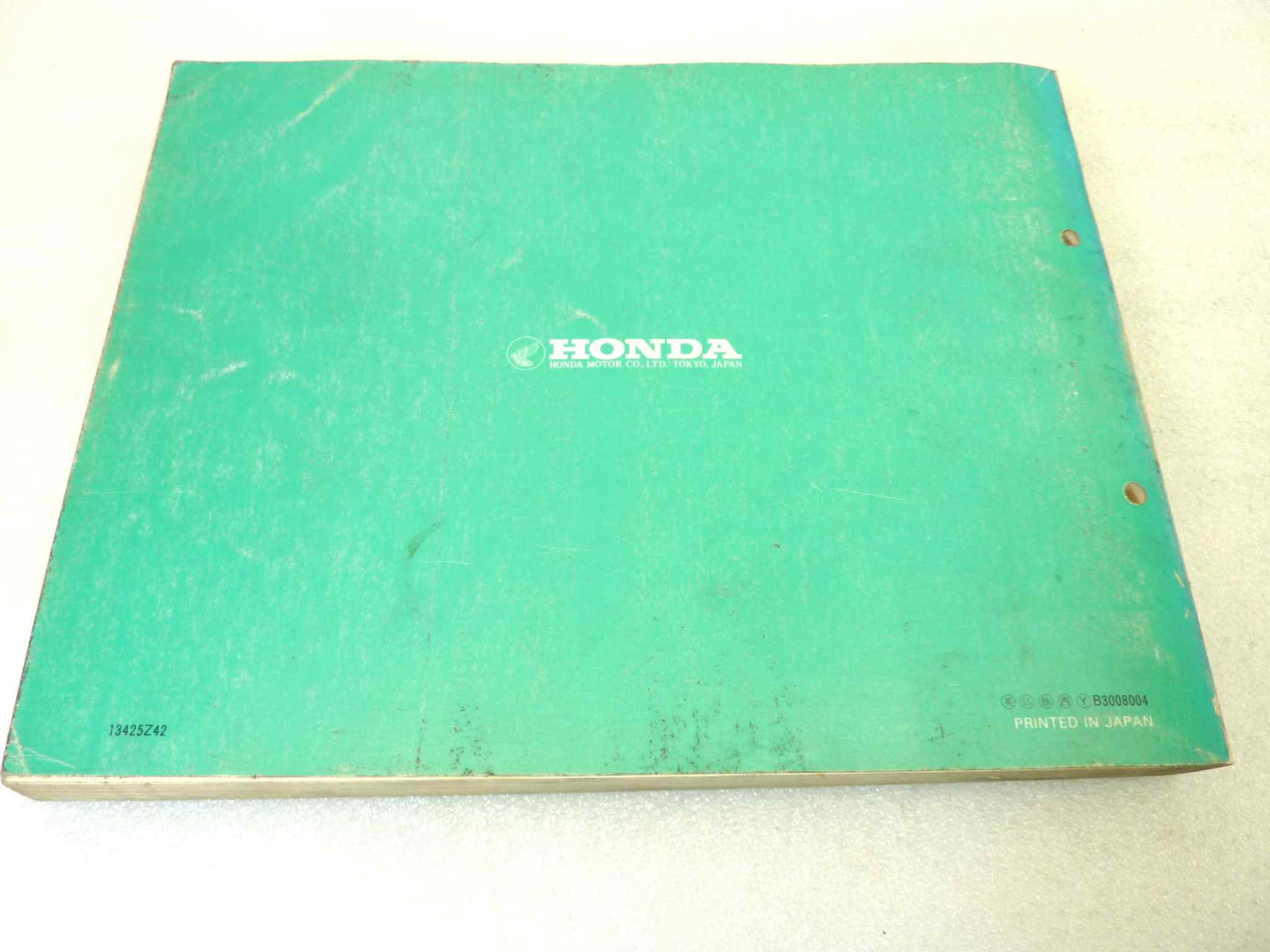 Catalogo parti ricambio Honda CB750KZ LZ KA ricambi ORIGINALE eng fra ger esp Parts Catalog dim 21,5 x 28 cm - immagine 3