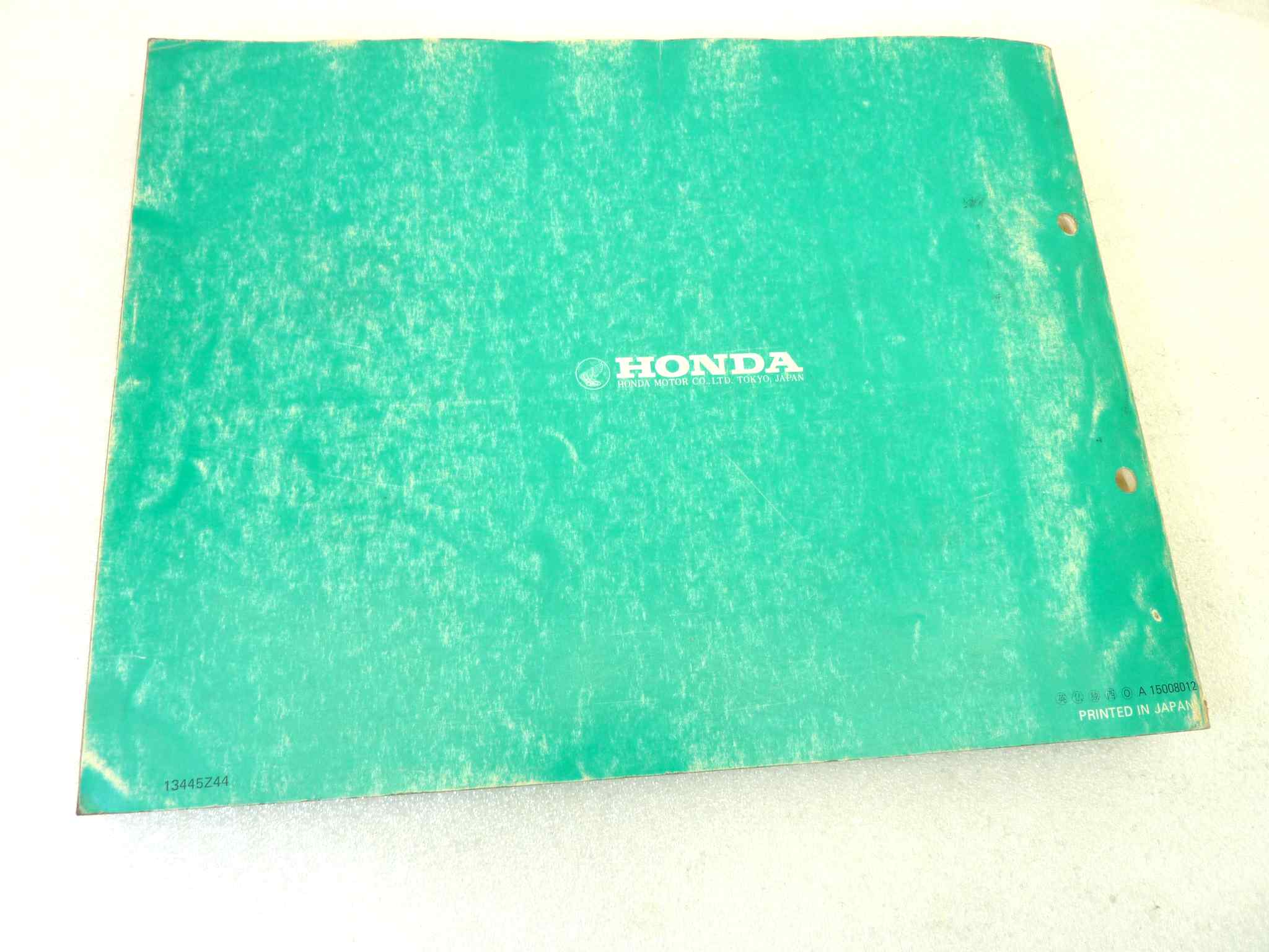 Catalogo parti ricambio Honda CB750F Z A B ricambi ORIGINALE eng fra ger esp Parts Catalog dim 21,5 x 28 cm - immagine 3