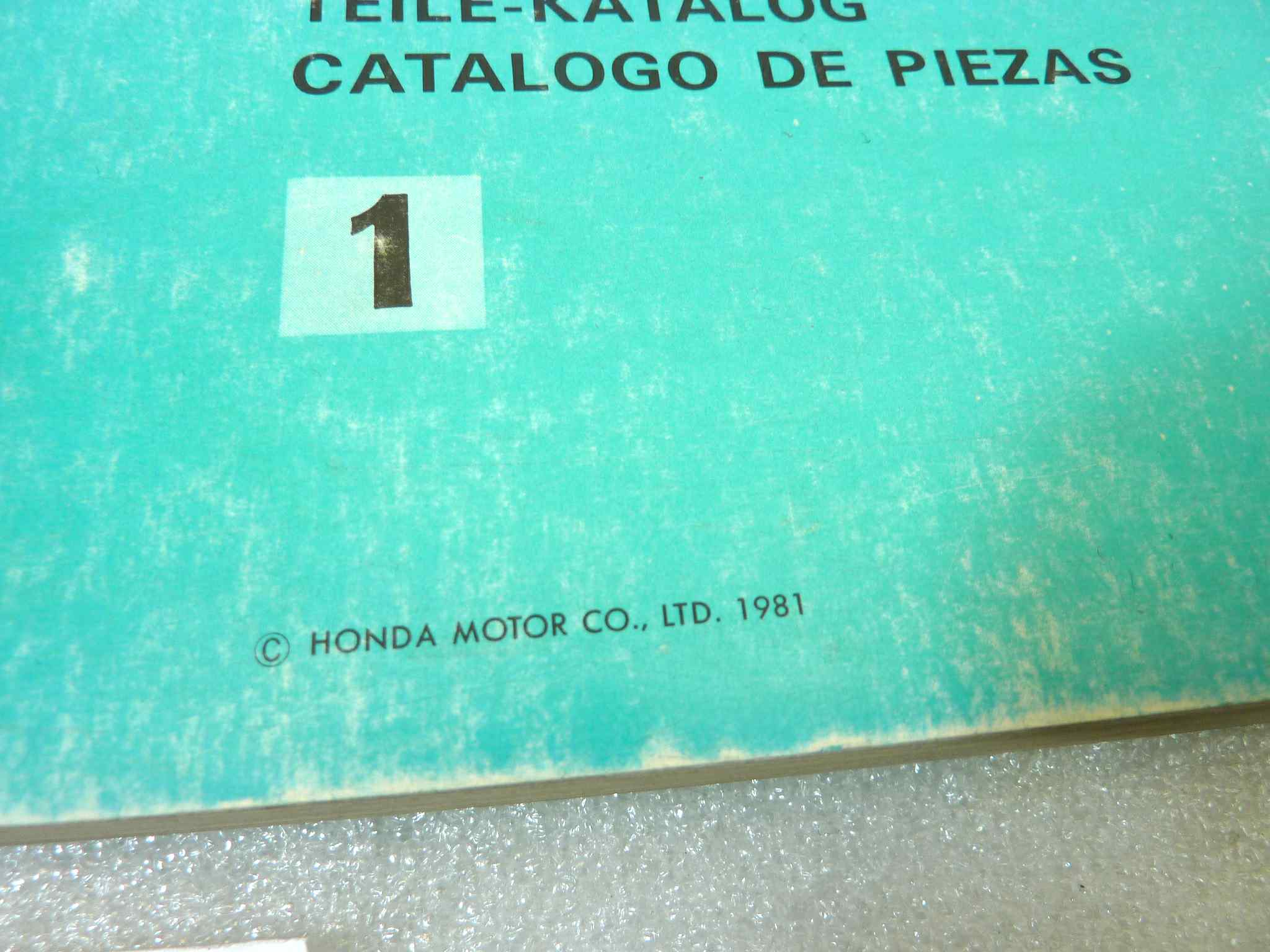 Catalogo parti ricambio Honda CB650SC ricambi ORIGINALE eng fra ger esp Parts Catalog dim 21,5 x 28 cm - immagine 2