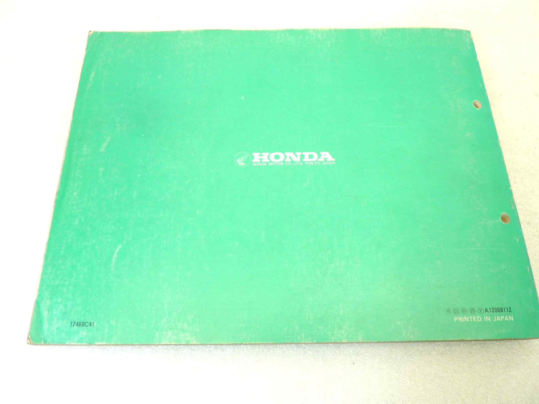 Catalogo parti ricambio Honda CB650SC ricambi ORIGINALE eng fra ger esp Parts Catalog dim 21,5 x 28 cm - immagine 3