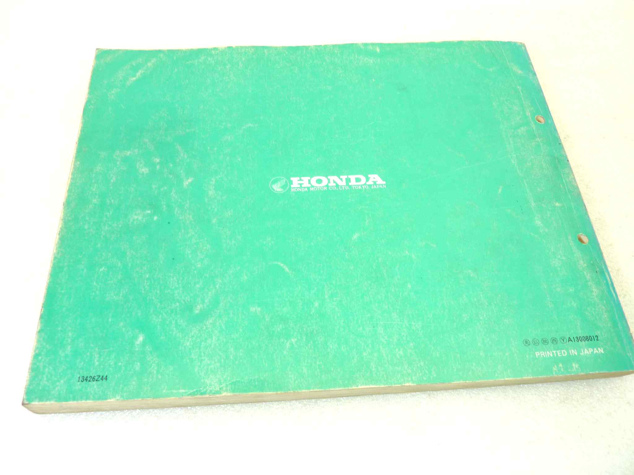 Catalogo parti ricambio Honda CB650ZB ricambi ORIGINALE eng fra ger esp Parts Catalog dim 21,5 x 28 cm - immagine 3