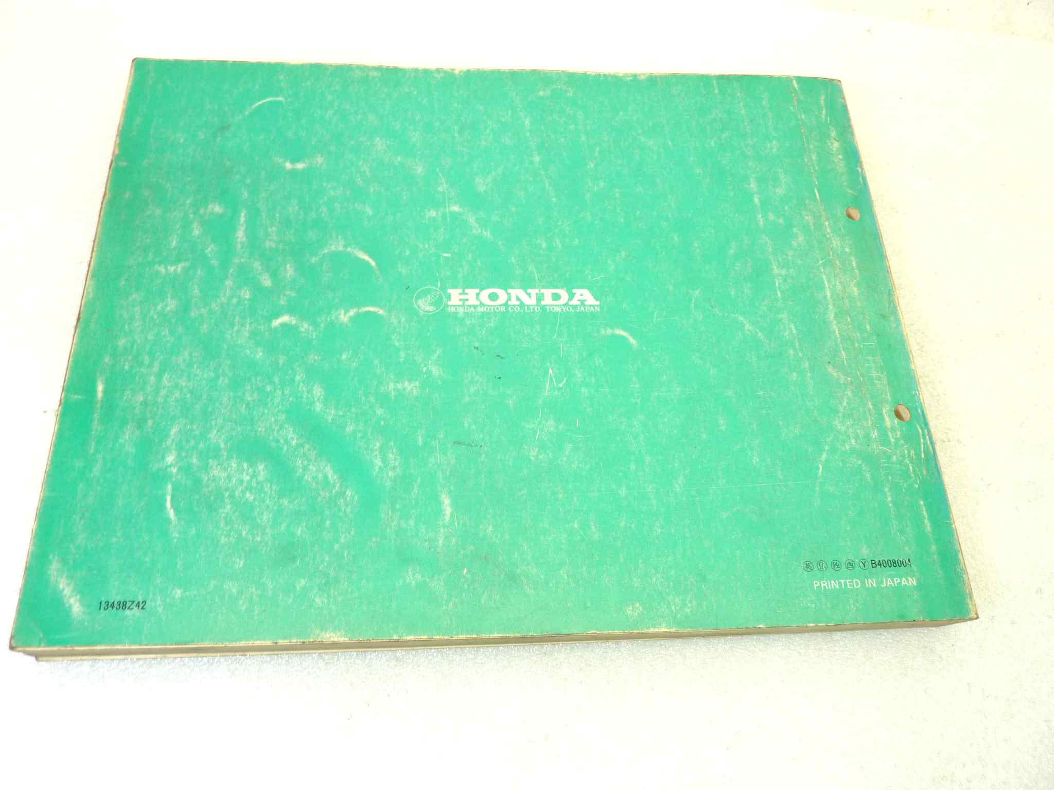 Catalogo parti ricambio Honda CB900F ricambi ORIGINALE eng fra ger esp Parts Catalog dim 21,5 x 28 cm - immagine 3