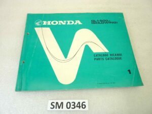 Catalogo parti ricambio Honda GL1500 GoldWing ricambi ORIGINALE ita eng Parts Catalog dim 21,5 x 28 cm