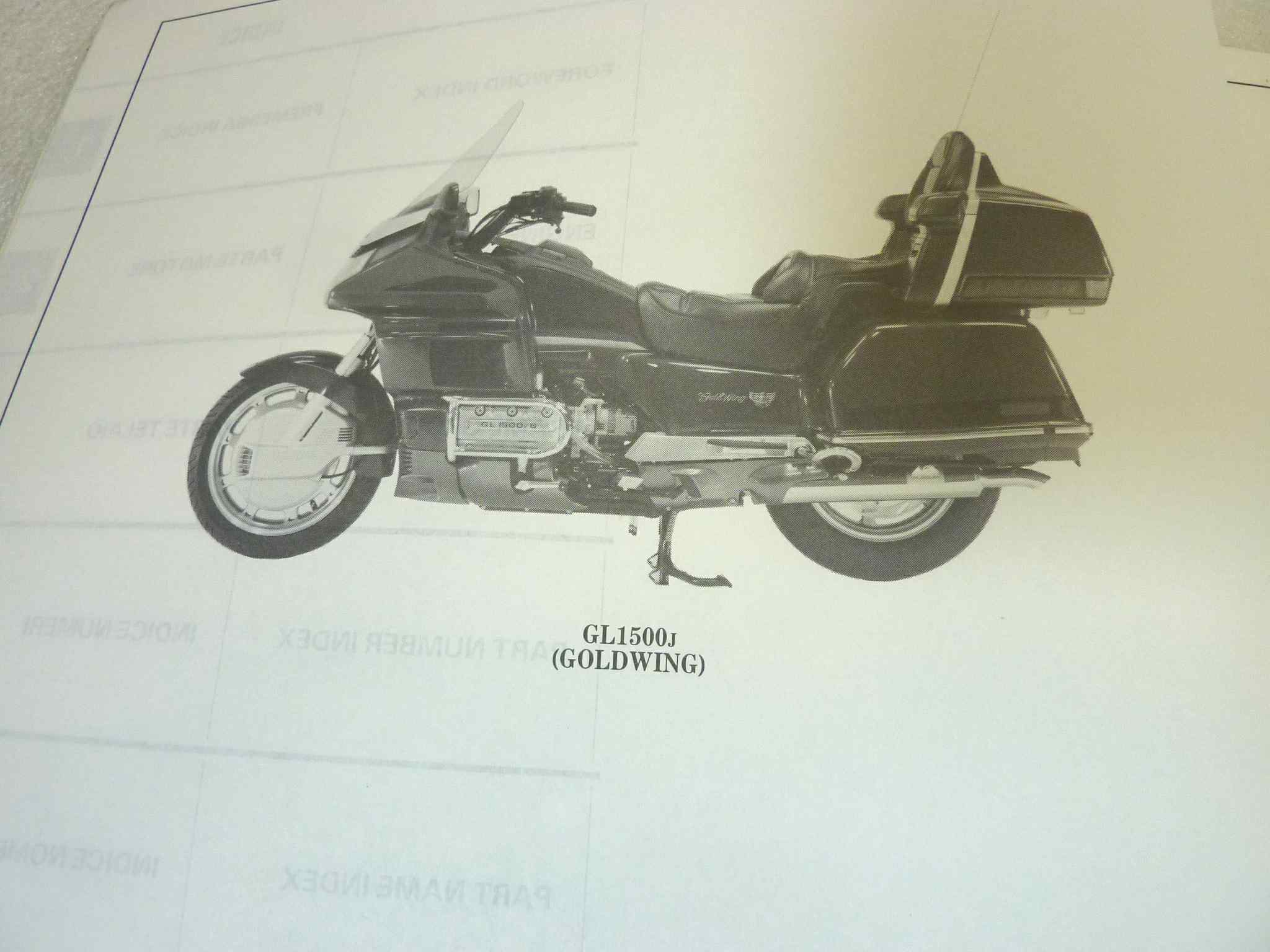 Catalogo parti ricambio Honda GL1500 GoldWing ricambi ORIGINALE ita eng Parts Catalog dim 21,5 x 28 cm - immagine 6