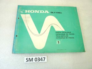Catalogo parti ricambio Honda GL1100 ricambi ORIGINALE eng fra ger esp Parts Catalog dim 21,5 x 28 cm