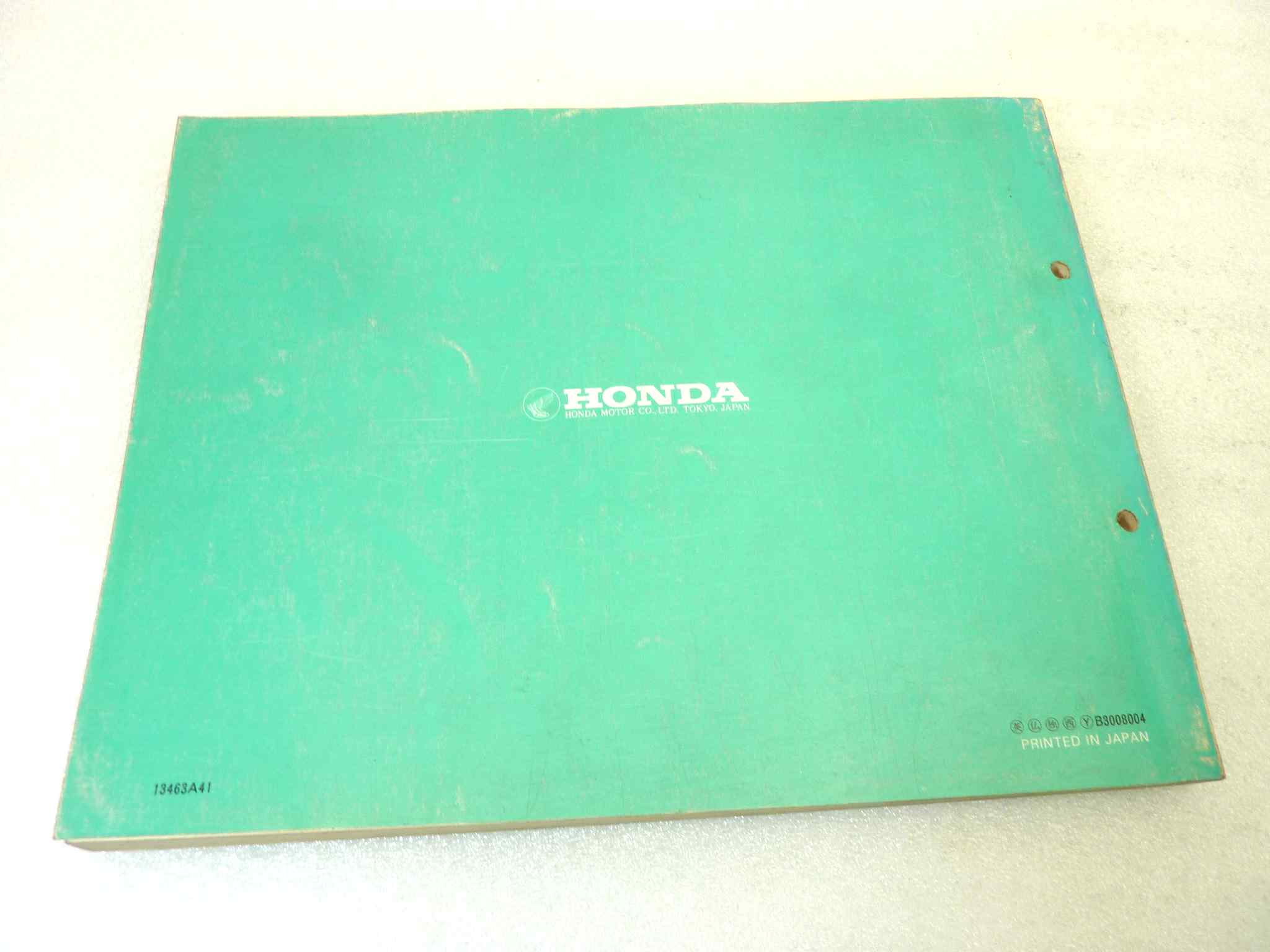 Catalogo parti ricambio Honda GL1100 ricambi ORIGINALE eng fra ger esp Parts Catalog dim 21,5 x 28 cm - immagine 3