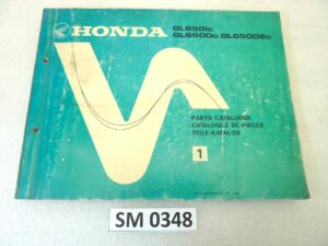 Catalogo parti ricambio Honda GL650L D D2 ricambi ORIGINALE eng fra ger Parts Catalog dim 21,5 x 28 cm