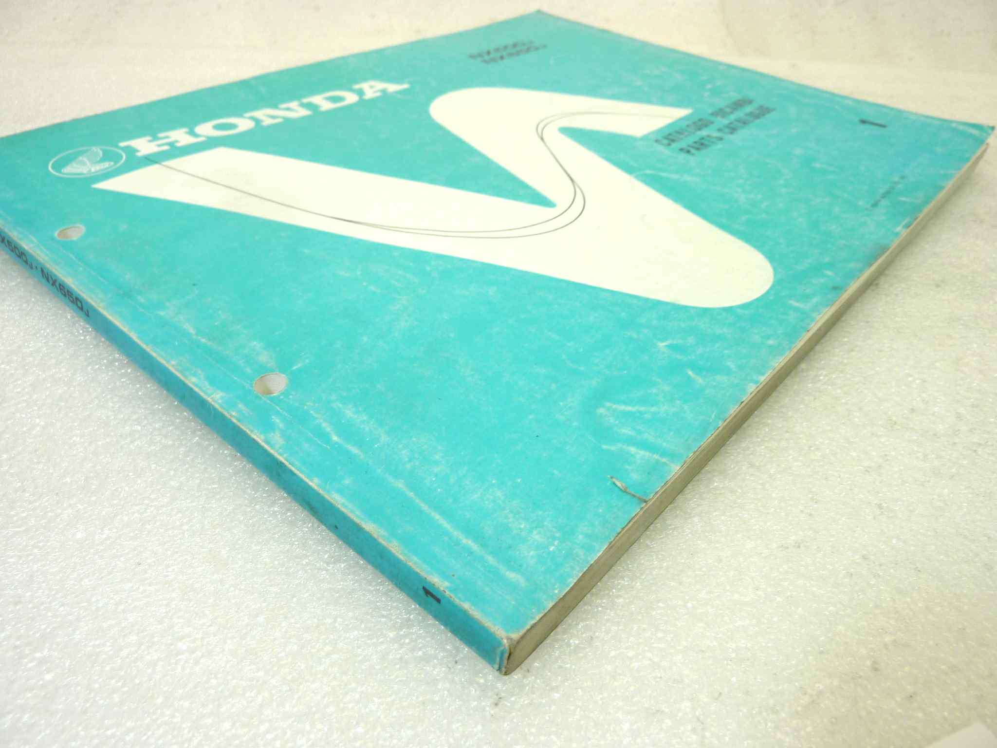 Catalogo parti ricambio Honda NX500 650 J ricambi ORIGINALE ita eng Parts Catalog dim 21,5 x 28 cm - immagine 7