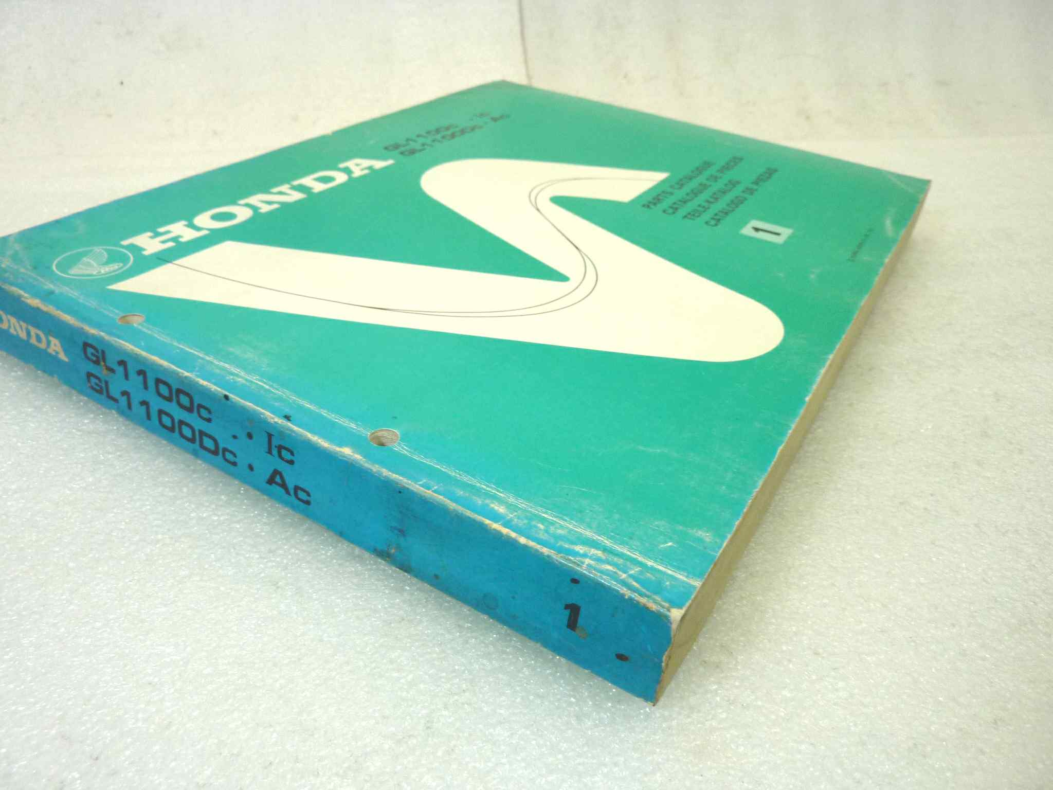 Catalogo parti ricambio Honda GL1100C LC DC AC ricambi ORIGINALE eng fra ger esp Parts Catalog dim 21,5 x 28 cm - immagine 7