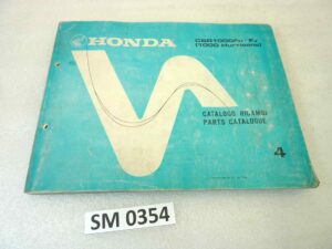 Catalogo parti ricambio Honda CBR1000F Hurricane ricambi ORIGINALE ita eng Parts Catalog dim 21,5 x 28 cm