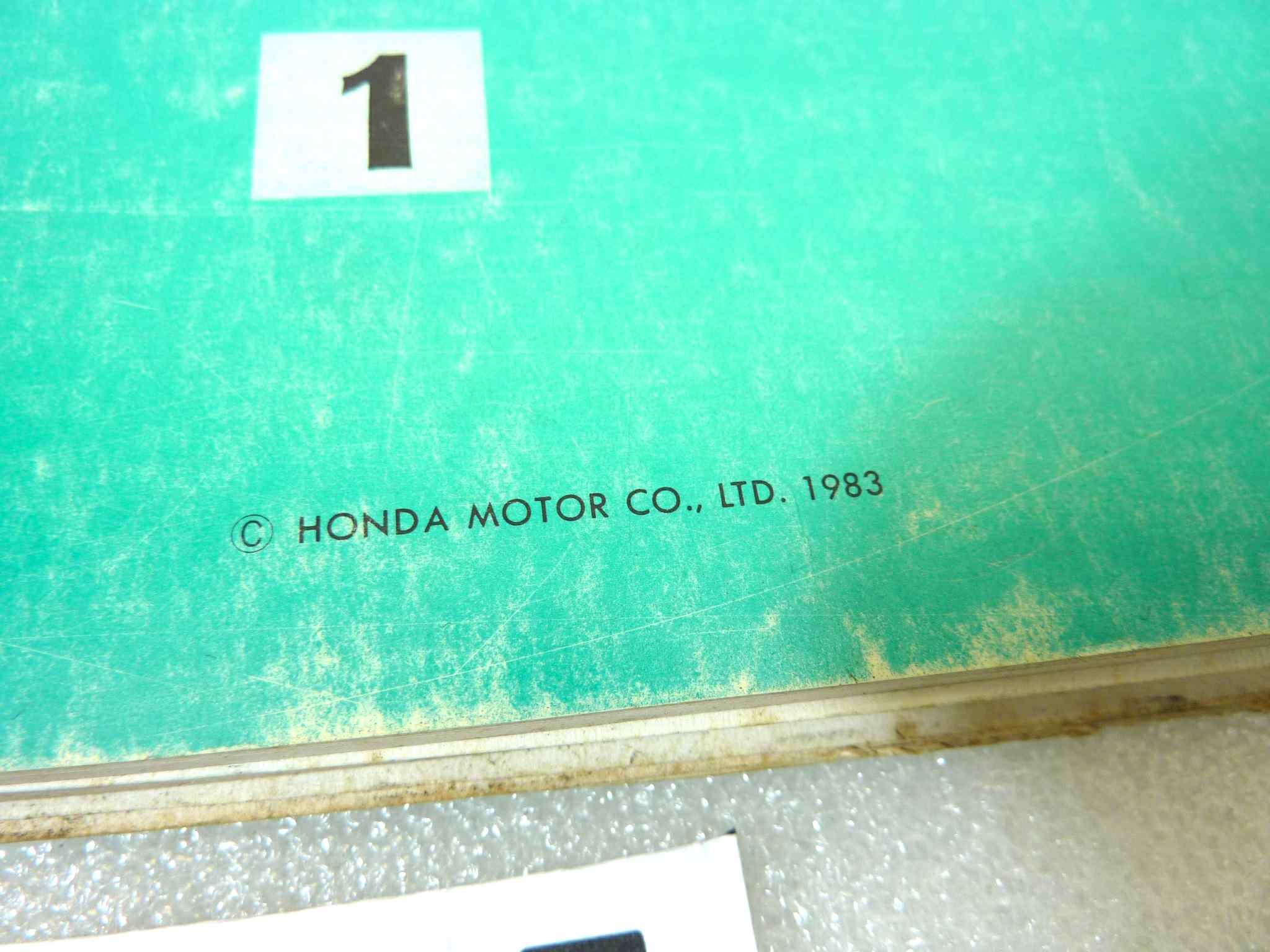 Catalogo parti ricambio Honda GL1200 D GoldWing Intestate Aspencade 1 ricambi ORIGINALE eng fra ger Parts Catalog dim 21,5 x 28 cm - immagine 2