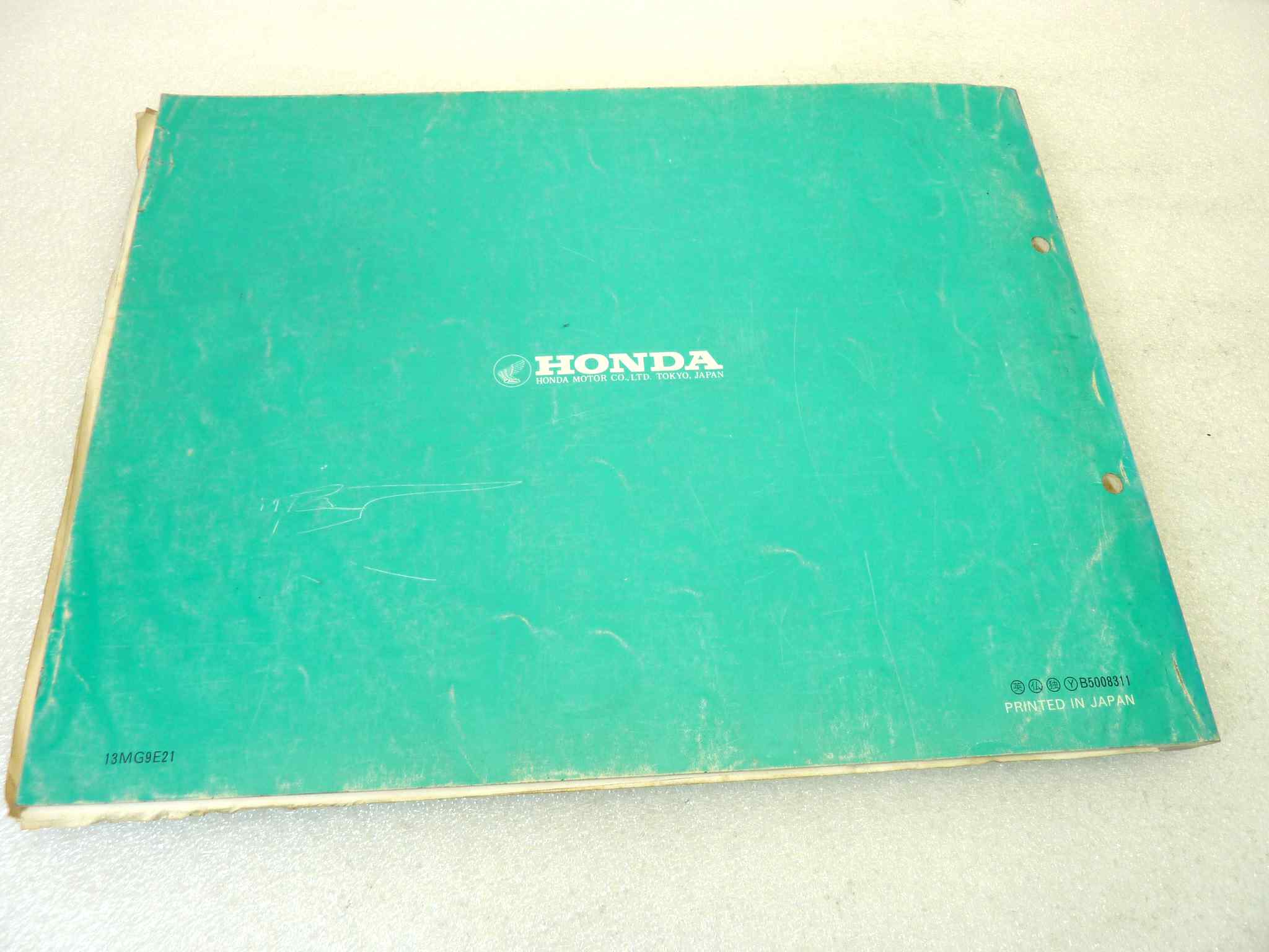 Catalogo parti ricambio Honda GL1200 D GoldWing Intestate Aspencade 1 ricambi ORIGINALE eng fra ger Parts Catalog dim 21,5 x 28 cm - immagine 3