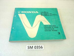 Catalogo parti ricambio Honda GL1200 D GoldWing Intestate Aspencade 3 ricambi ORIGINALE ita eng fra ger Parts Catalog dim 21,5 x 28 cm