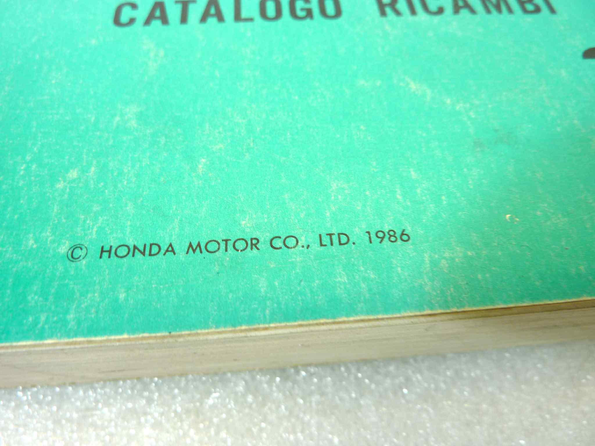 Catalogo parti ricambio Honda GL1200 D GoldWing Intestate Aspencade 3 ricambi ORIGINALE ita eng fra ger Parts Catalog dim 21,5 x 28 cm - immagine 2