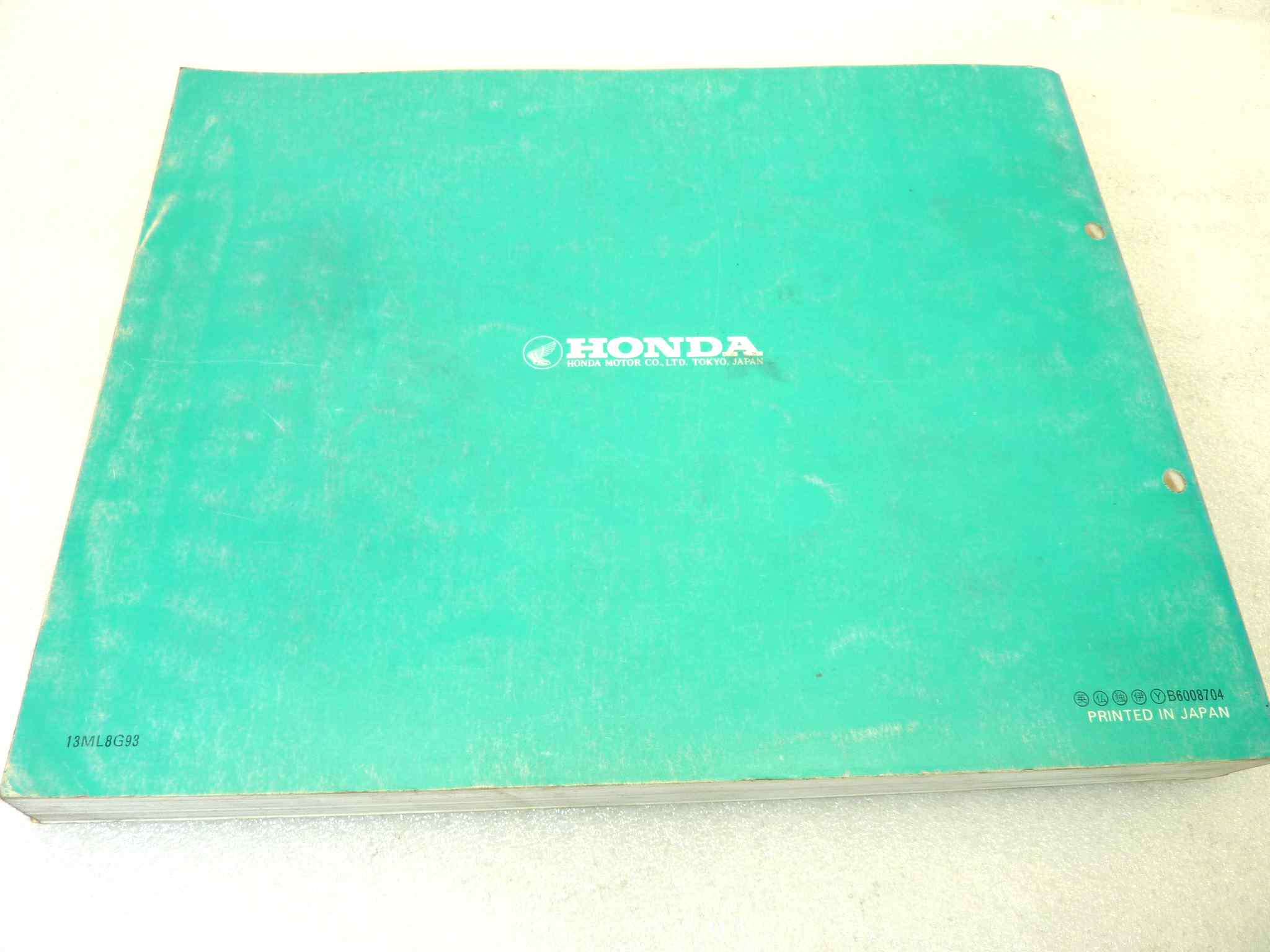 Catalogo parti ricambio Honda GL1200 D GoldWing Intestate Aspencade 3 ricambi ORIGINALE ita eng fra ger Parts Catalog dim 21,5 x 28 cm - immagine 3