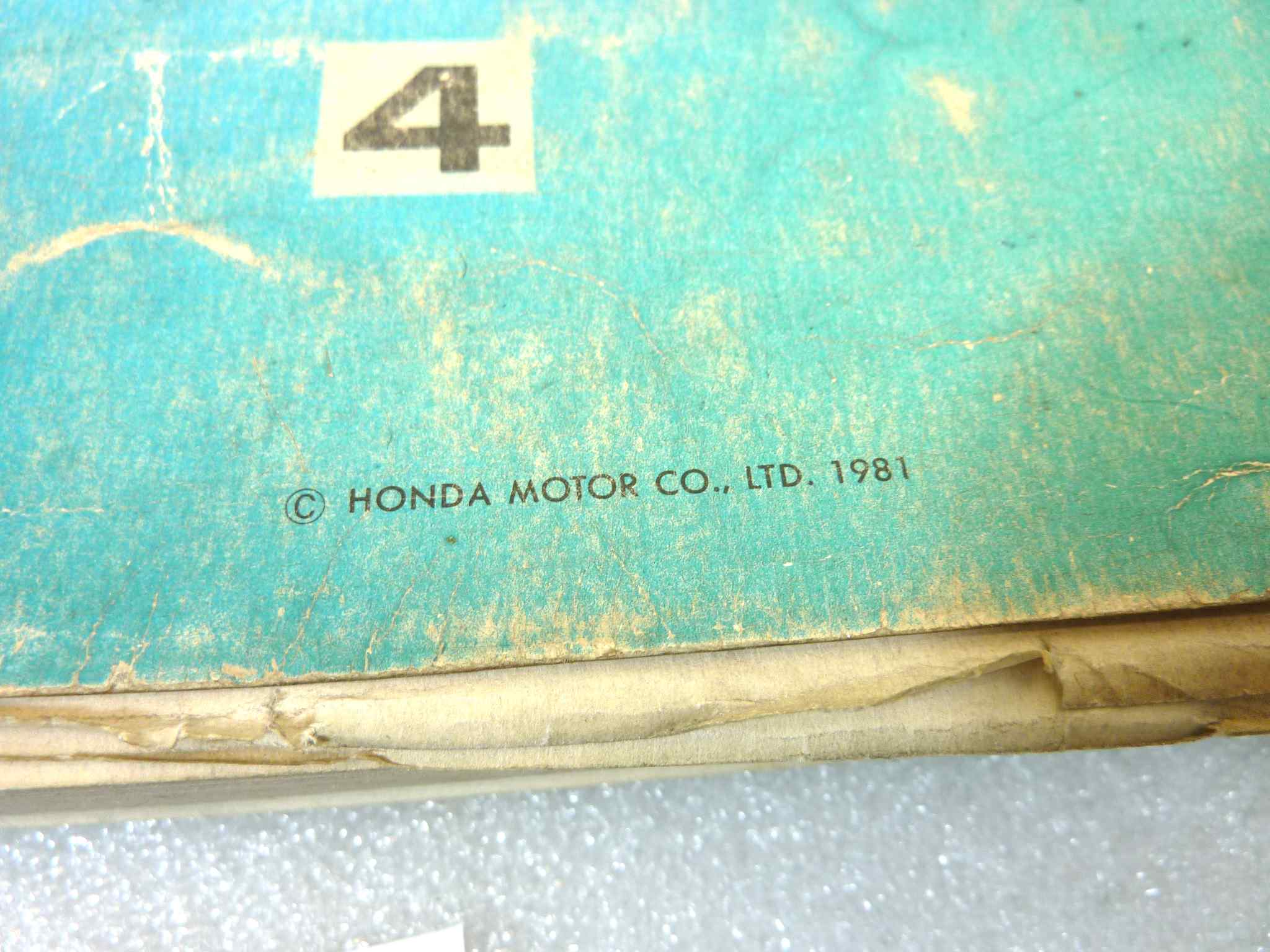 Catalogo parti ricambio Honda CB900F FA FB FC F2 ricambi ORIGINALE eng fra ger esp Parts Catalog dim 21,5 x 28 cm - immagine 2