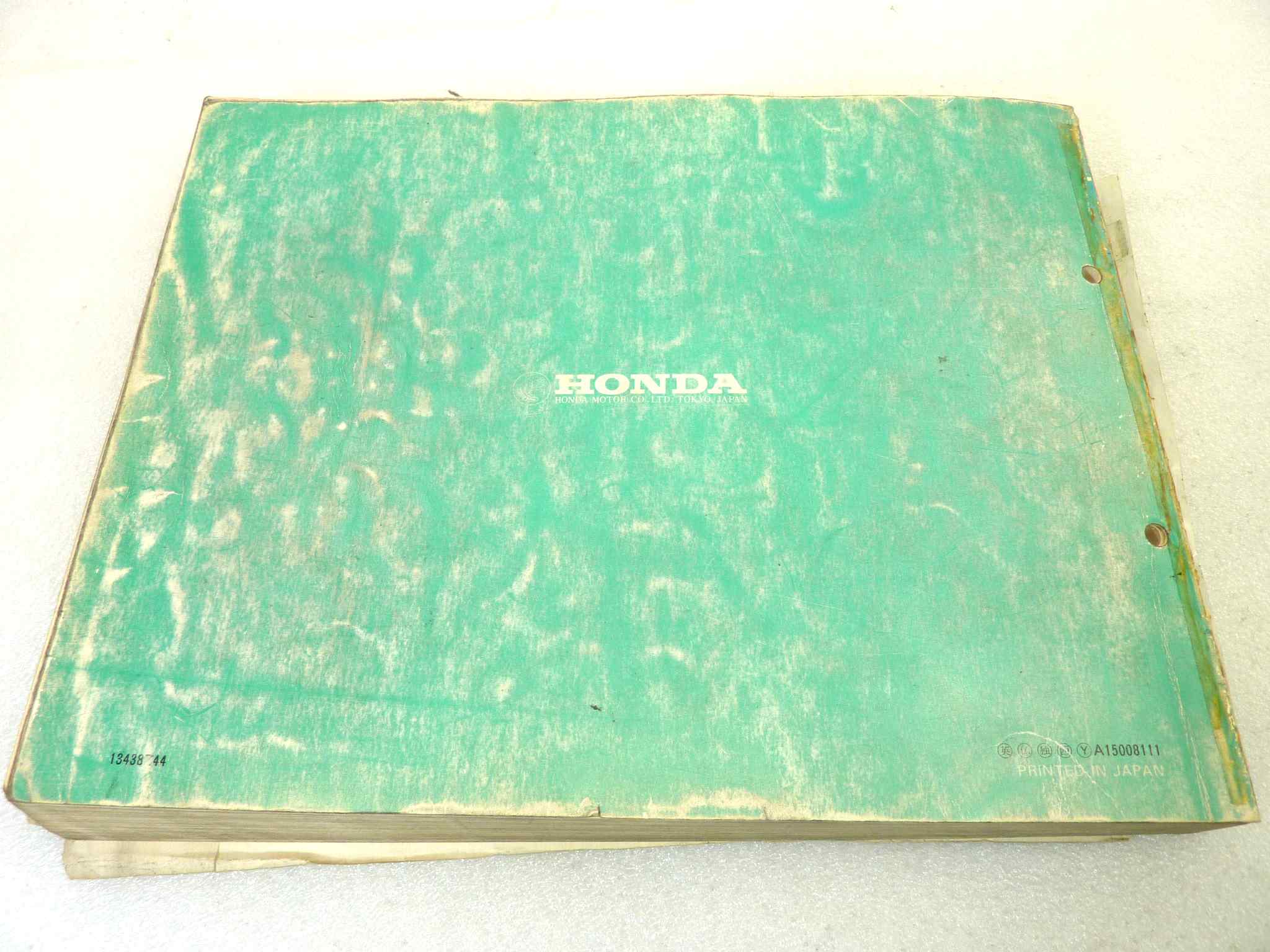 Catalogo parti ricambio Honda CB900F FA FB FC F2 ricambi ORIGINALE eng fra ger esp Parts Catalog dim 21,5 x 28 cm - immagine 4