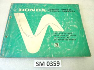 Catalogo parti ricambio Honda CB900F ricambi ORIGINALE eng fra ger esp Parts Catalog dim 21,5 x 28 cm